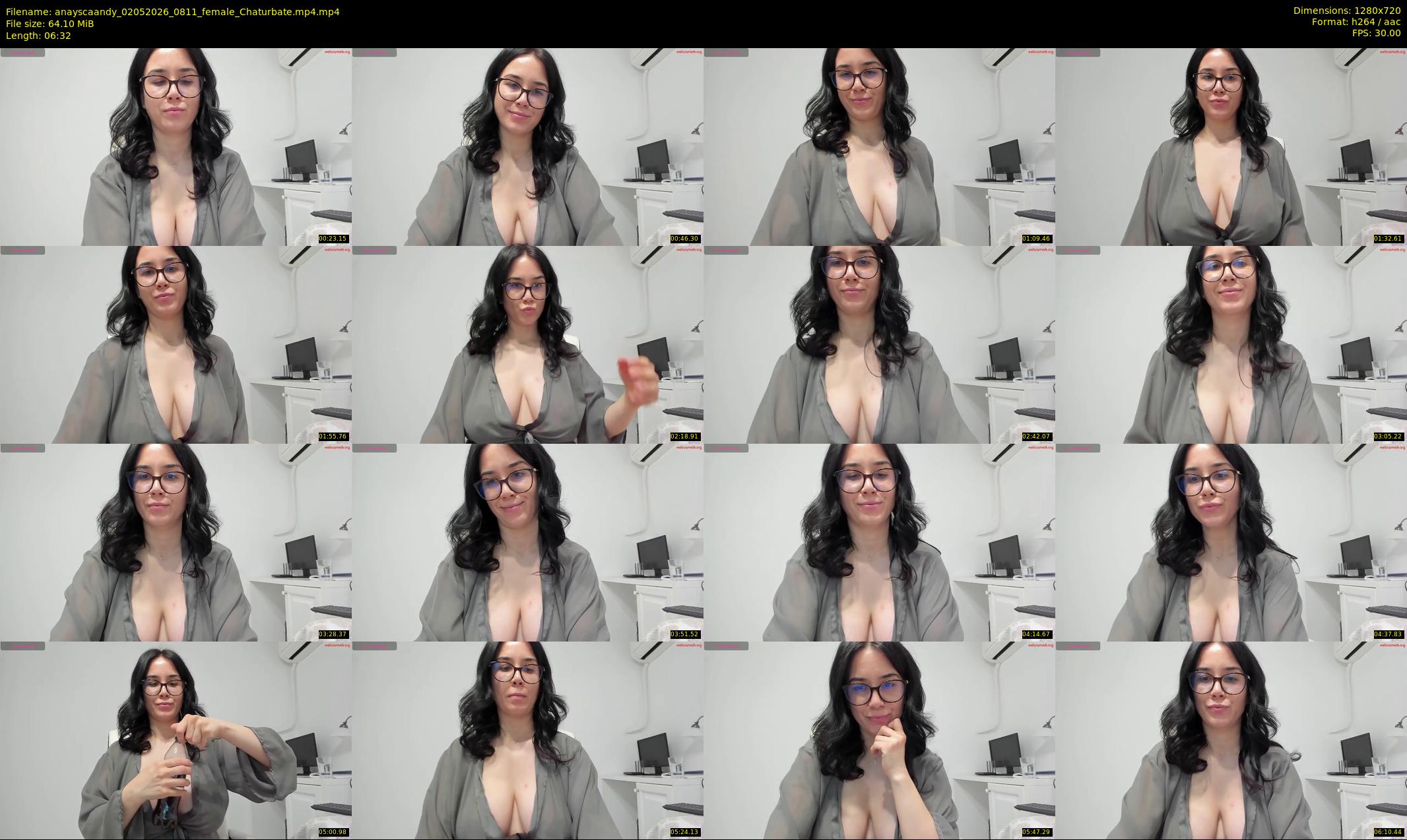 anayscaandy — 7 minute Chaturbate female cam show recording, 720p, May 2, 2026