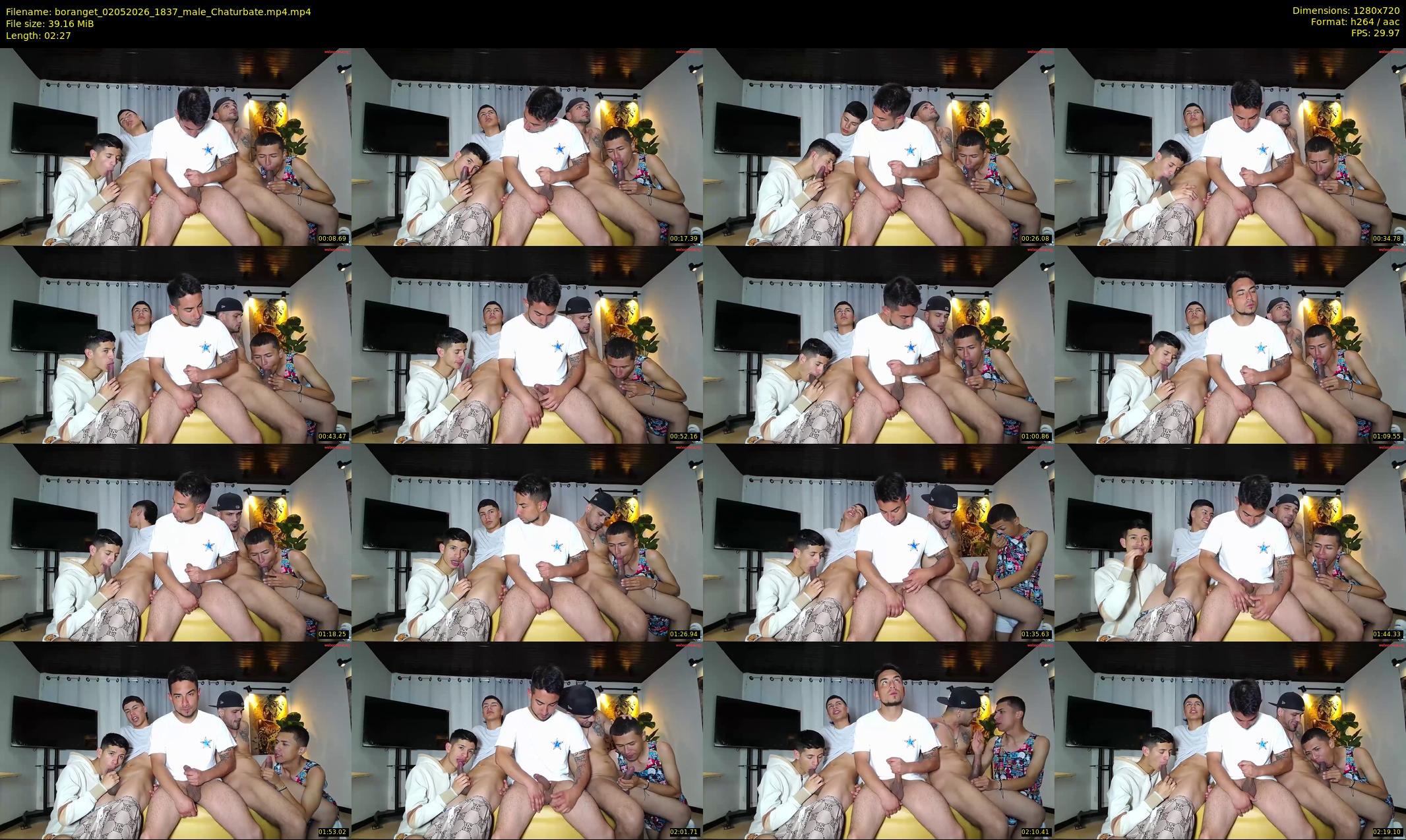 boranget — 3 minute Chaturbate male cam show recording, 720p, May 2, 2026