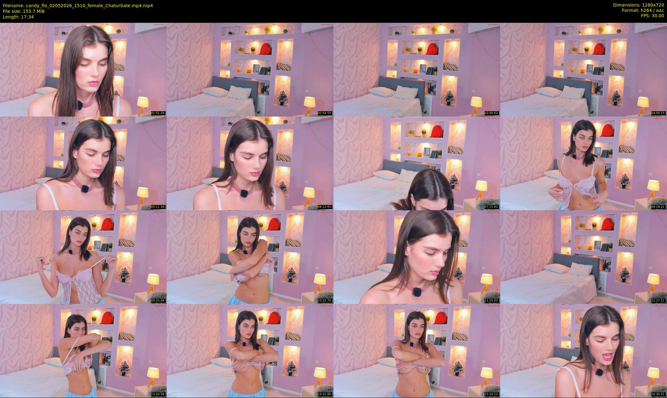 candy_flo — 18 minute Chaturbate female cam show recording, 720p, May 2, 2026