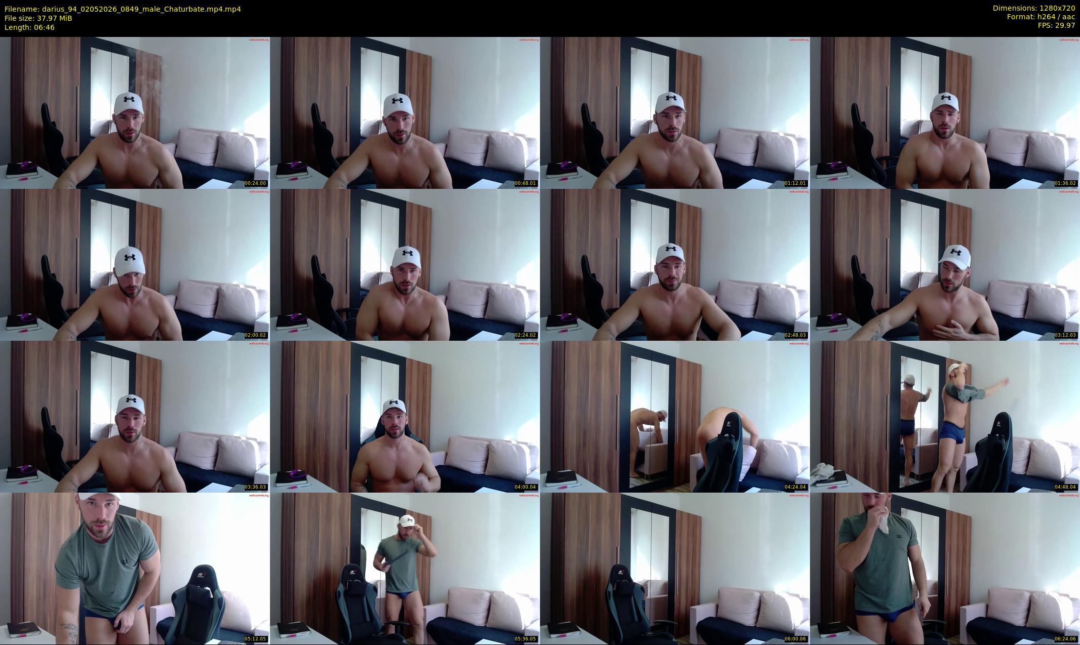 darius_94 — 7 minute Chaturbate male cam show recording, 720p, May 2, 2026