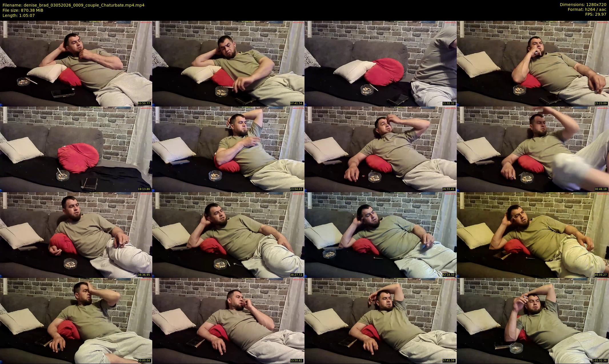 denise_brad — 66 minute Chaturbate couple cam show recording, 720p, May 3, 2026