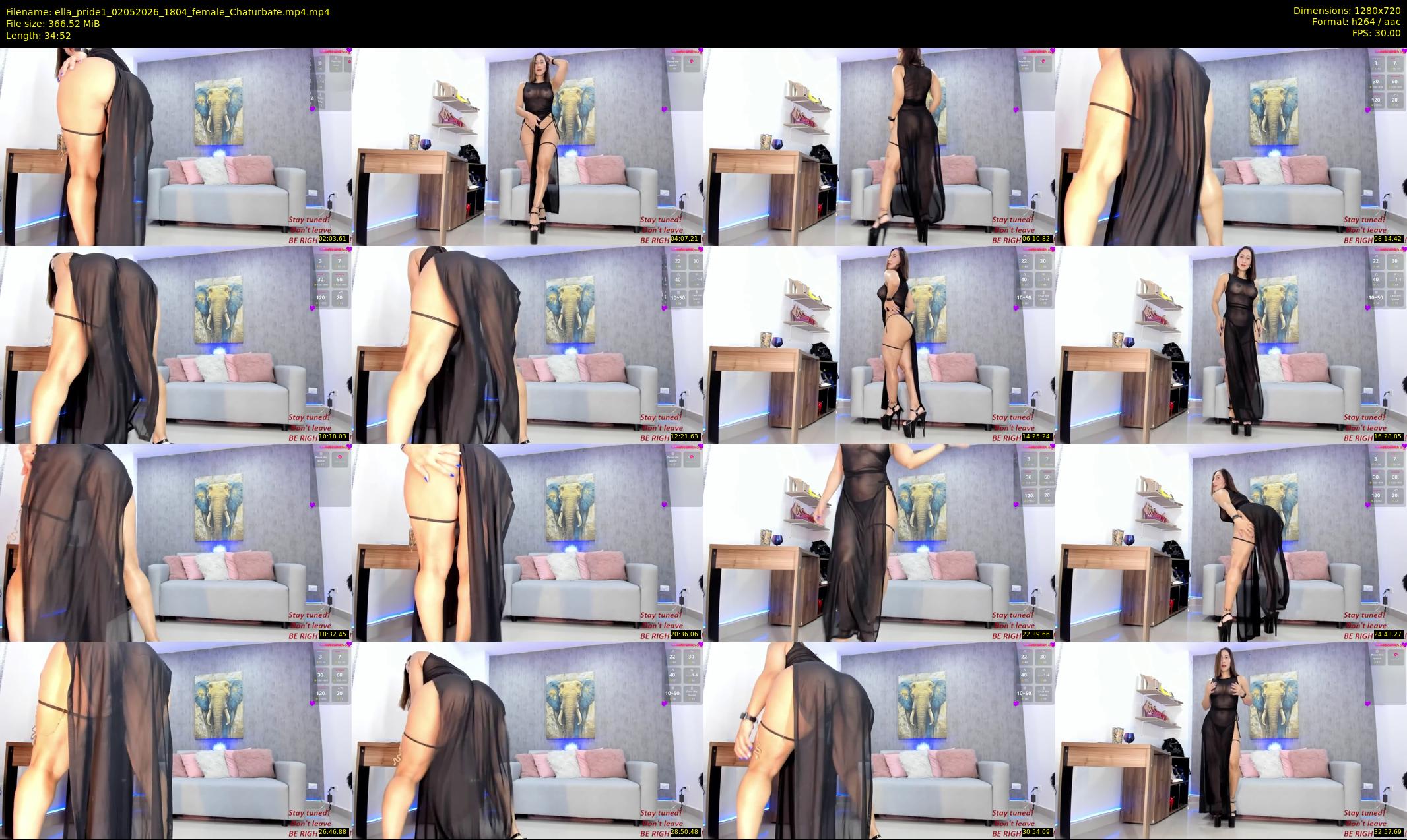 ella_pride1 — 35 minute Chaturbate female cam show recording, 720p, May 2, 2026