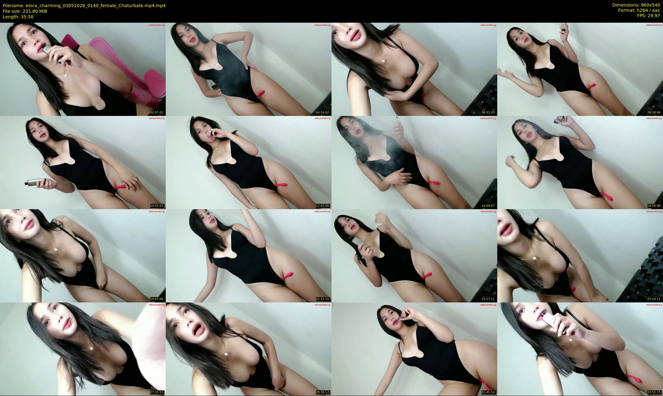 elora_charming — 36 minute Chaturbate female cam show recording, 480p, May 3, 2026