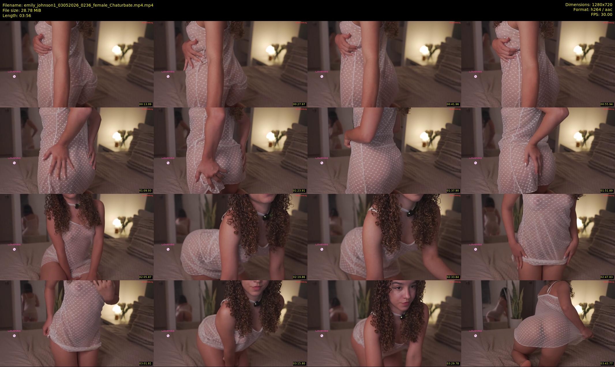emily_johnson1 — 4 minute Chaturbate female cam show recording, 720p, May 3, 2026