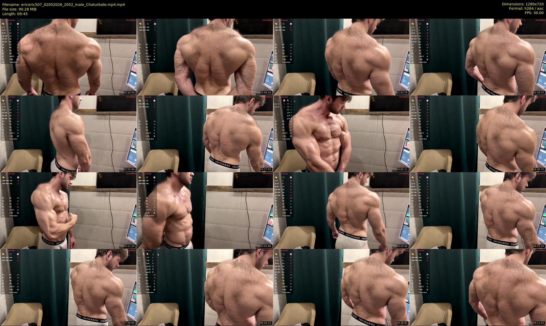 ericeric507 — 10 minute Chaturbate male cam show recording, 720p, May 2, 2026