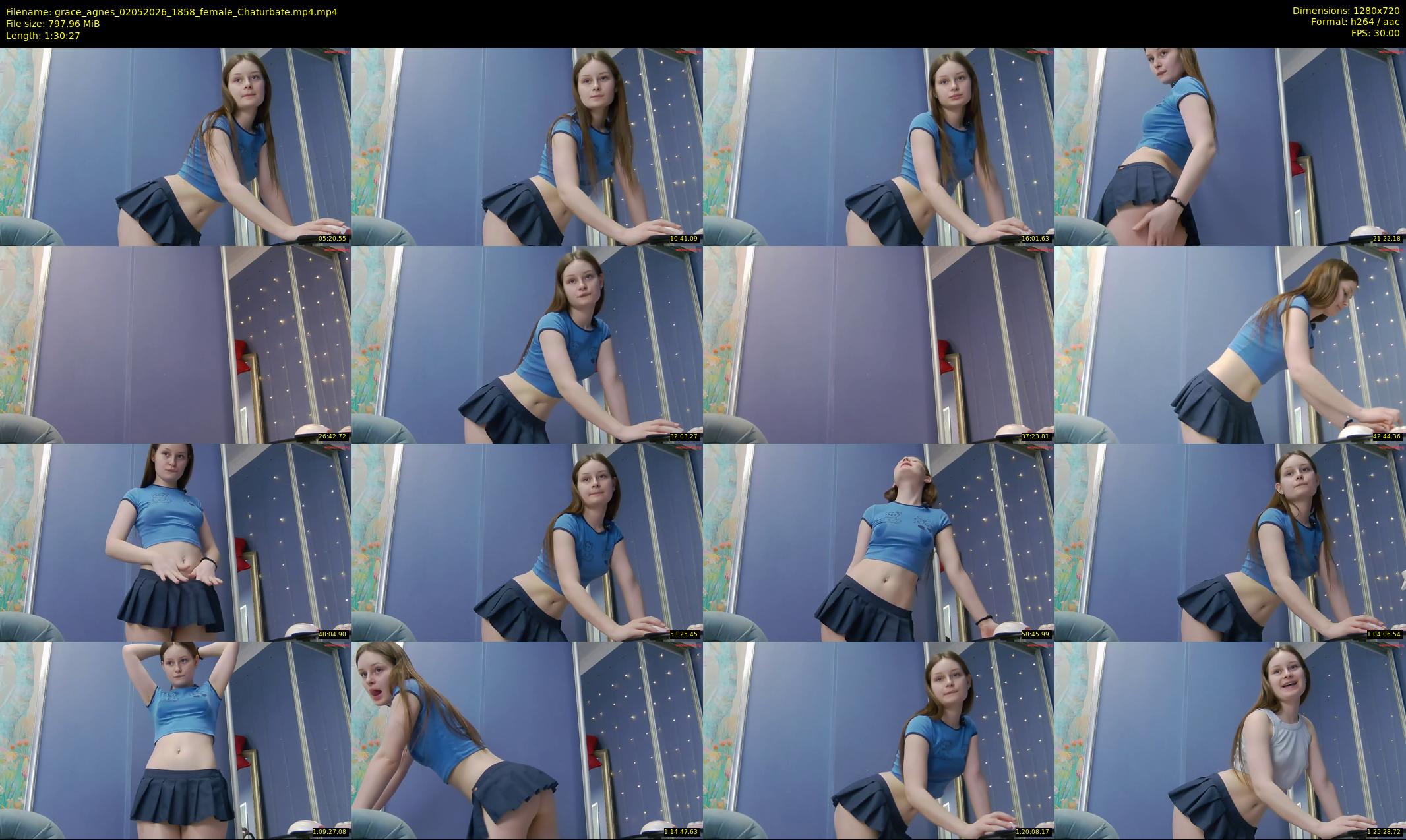 grace_agnes — 91 minute Chaturbate female cam show recording, 720p, May 2, 2026