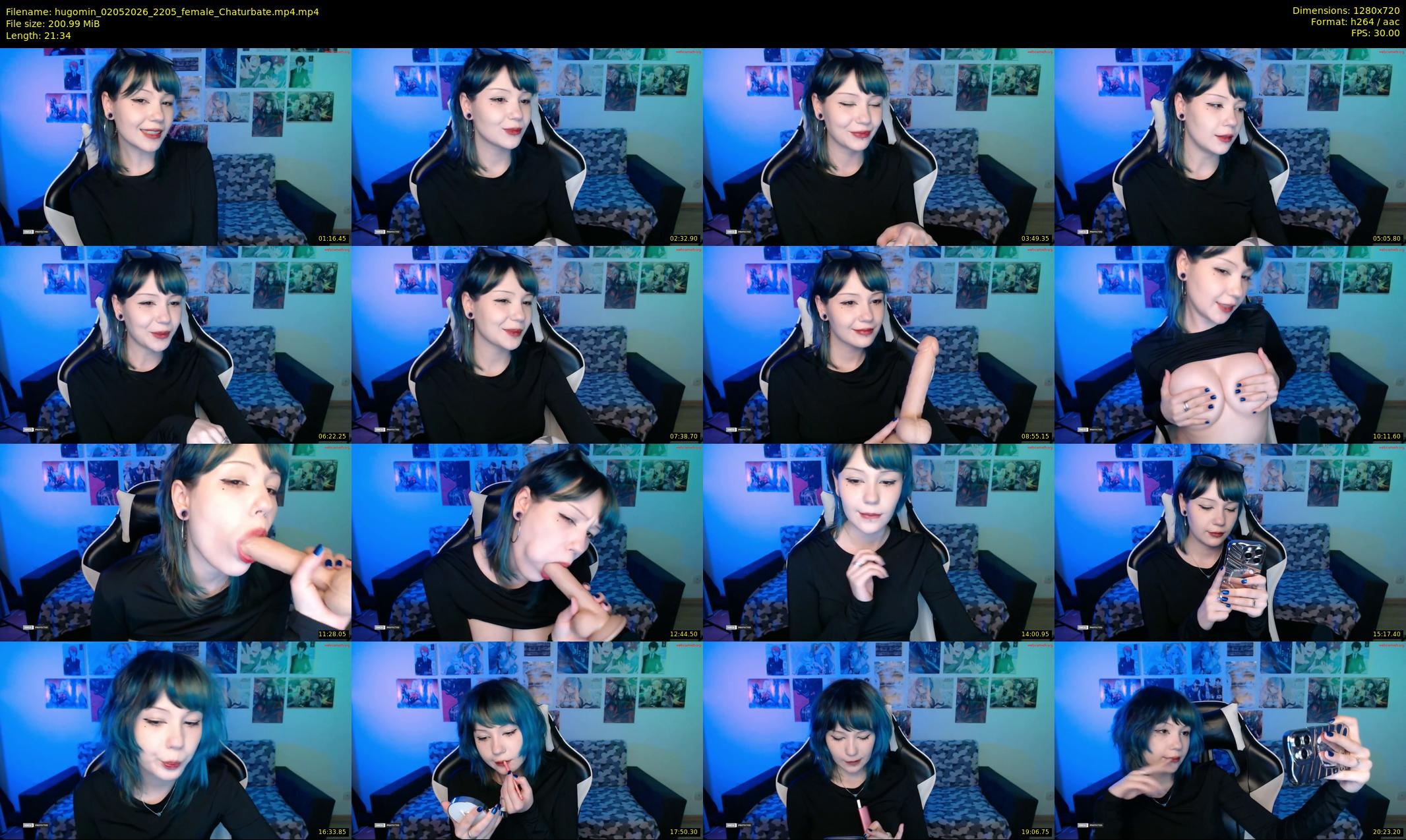 hugomin — 22 minute Chaturbate female cam show recording, 720p, May 2, 2026