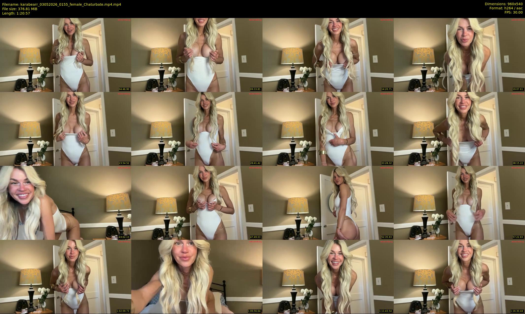 karabearr — 81 minute Chaturbate female cam show recording, 480p, May 3, 2026