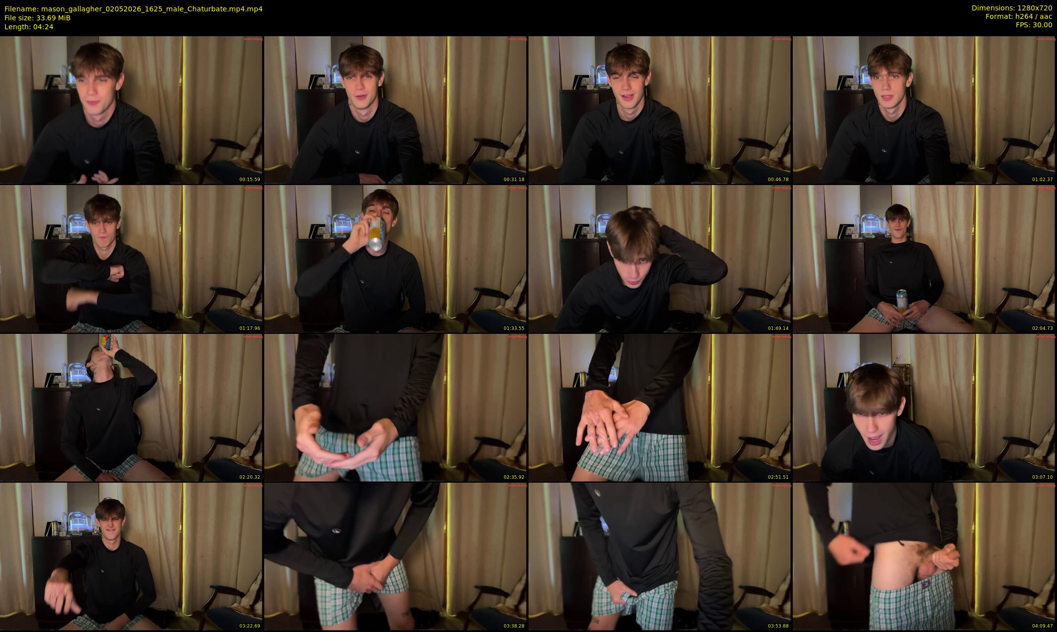 mason_gallagher — 5 minute Chaturbate male cam show recording, 720p, May 2, 2026