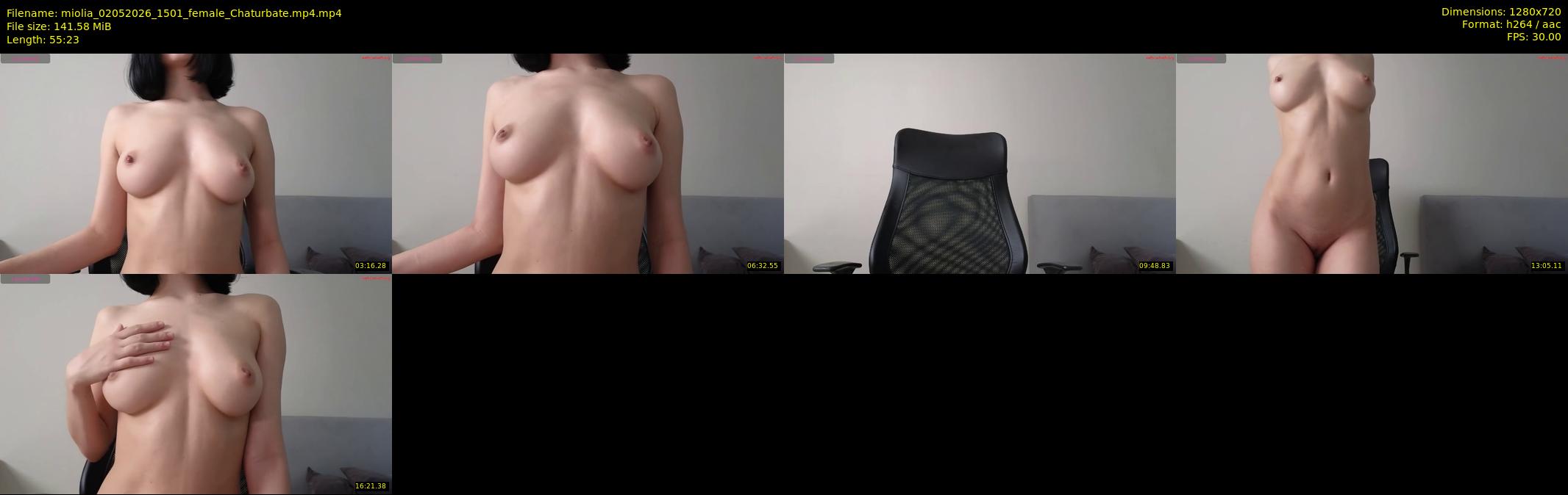 miolia — 56 minute Chaturbate female cam show recording, 720p, May 2, 2026