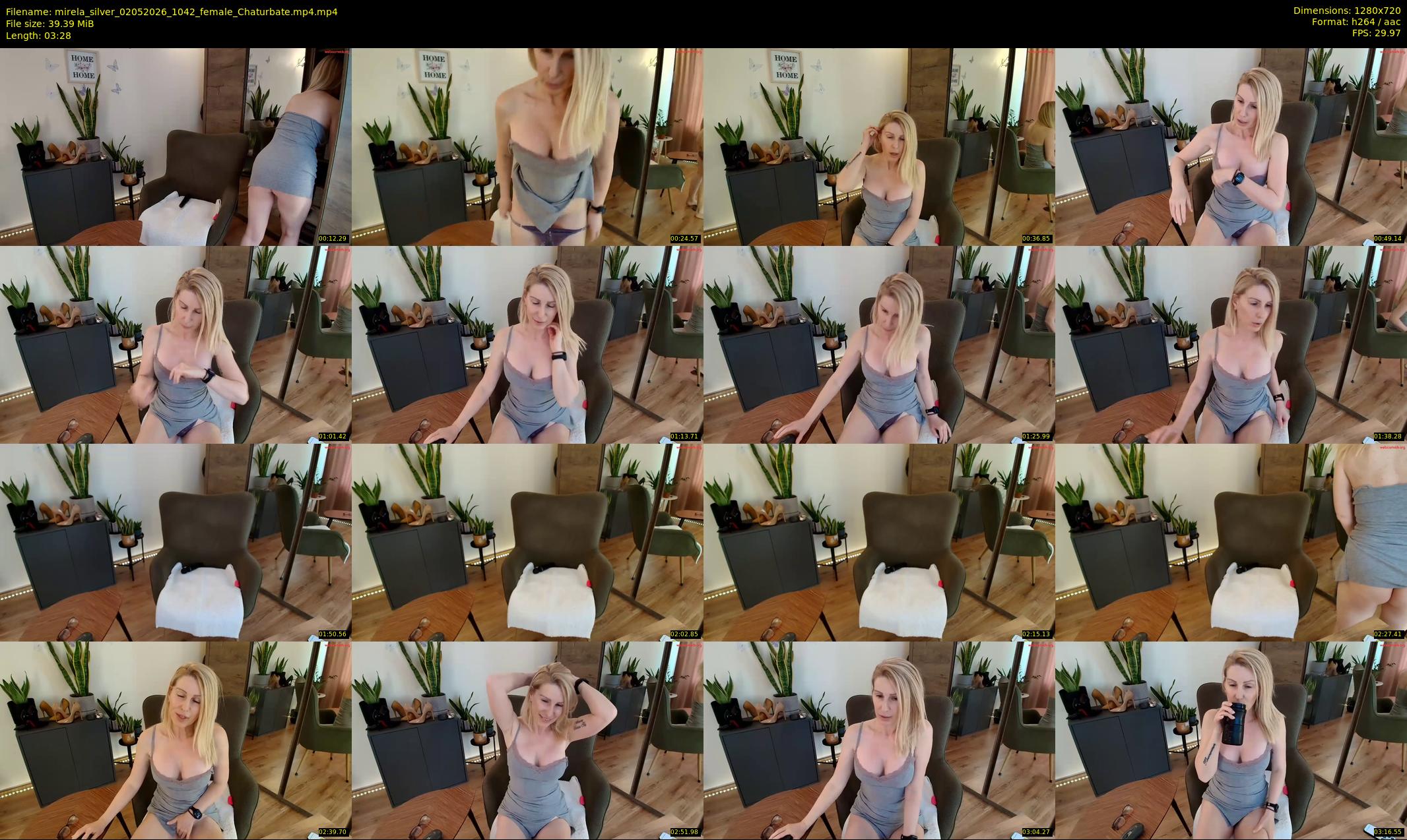 mirela_silver — 4 minute Chaturbate female cam show recording, 720p, May 2, 2026
