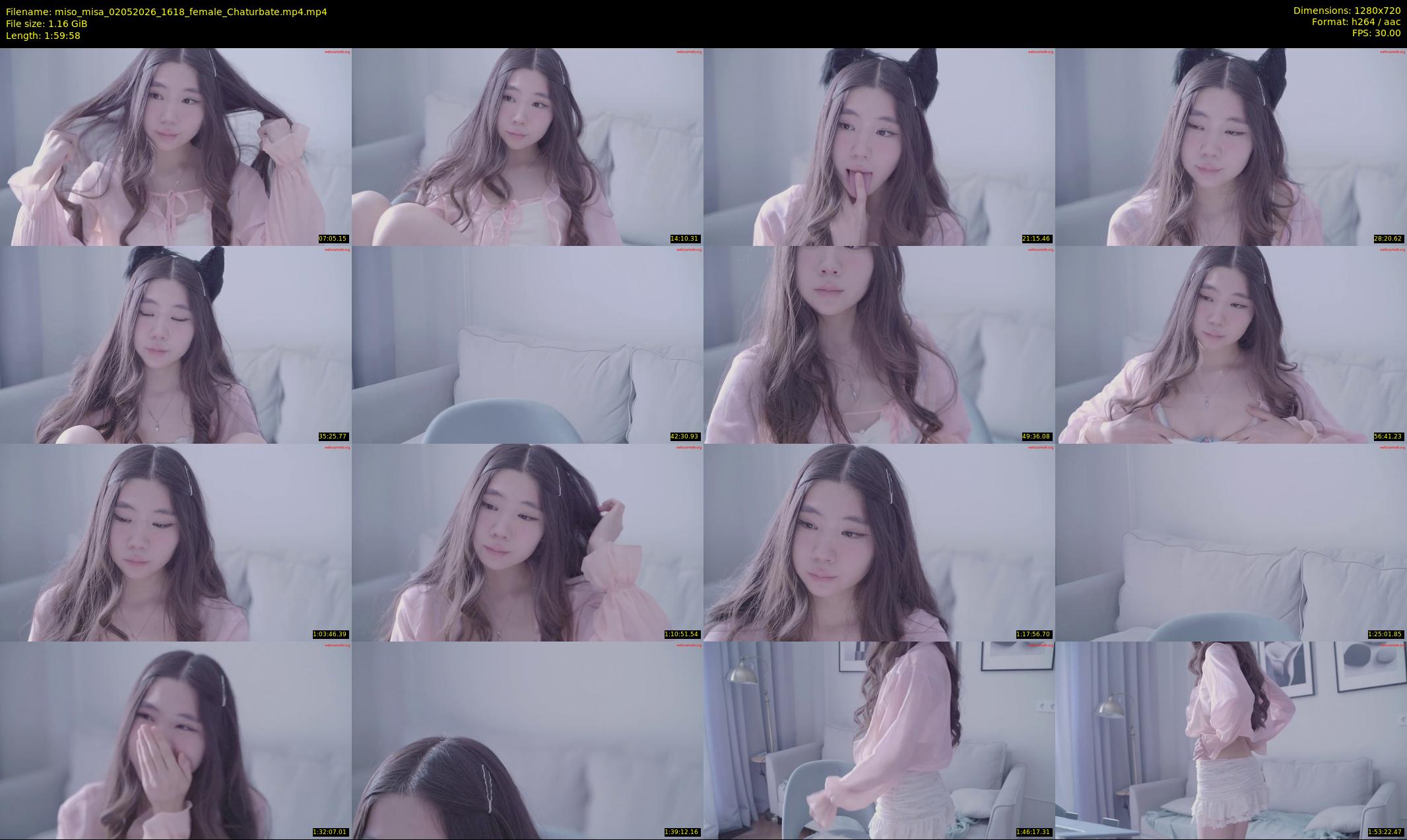 miso_misa — 120 minute Chaturbate female cam show recording, 720p, May 2, 2026