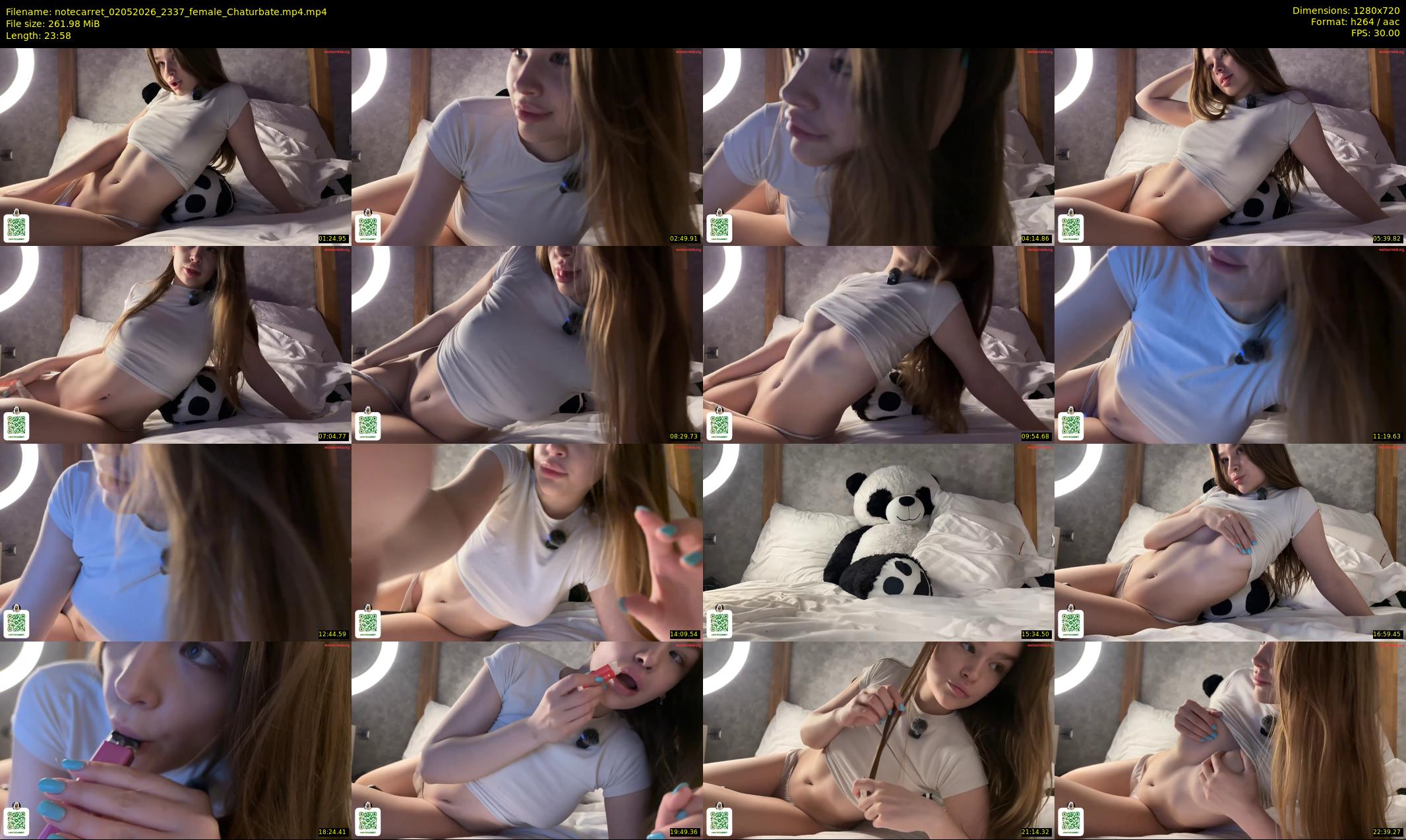 notecarret — 24 minute Chaturbate female cam show recording, 720p, May 2, 2026