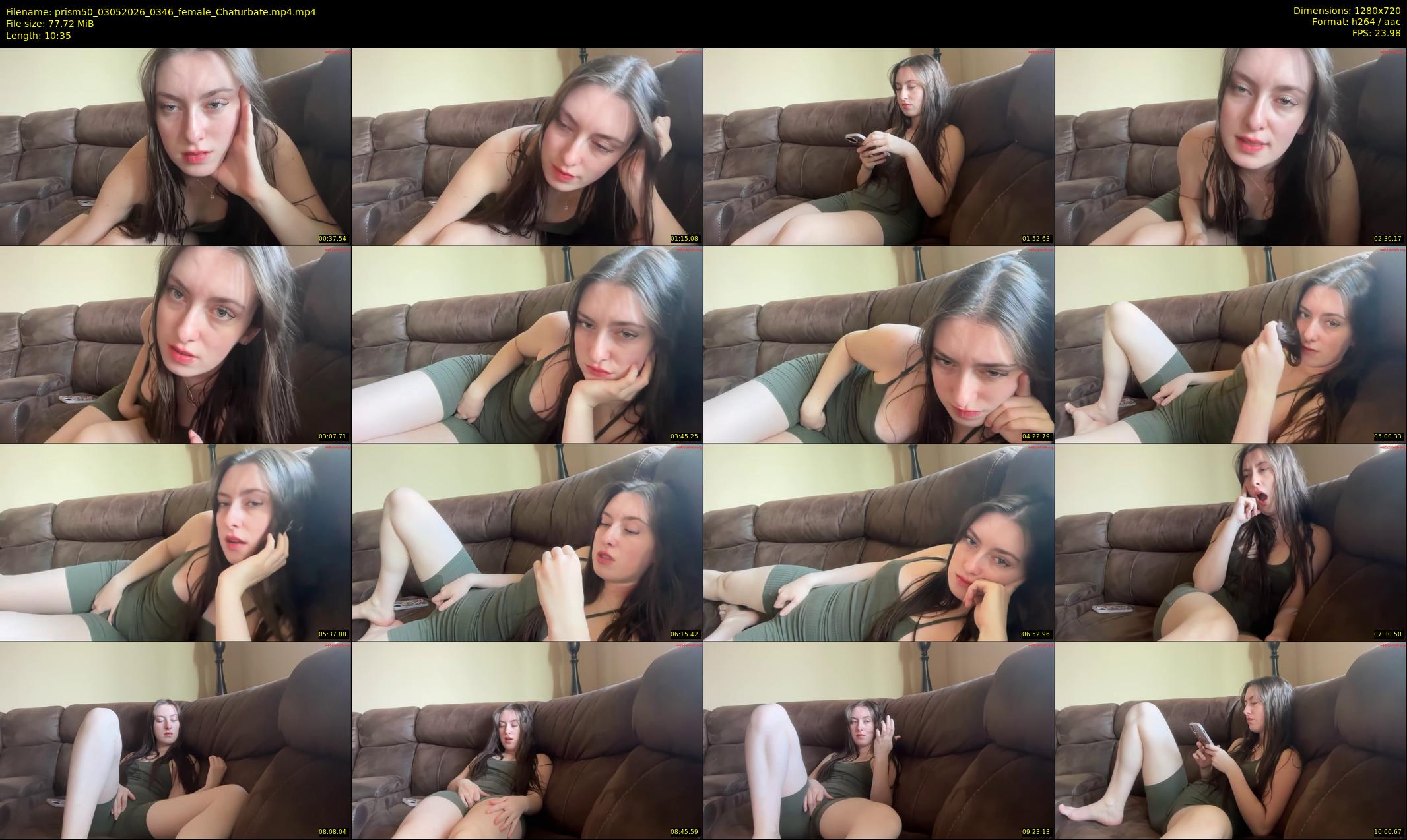 prism50 — 11 minute Chaturbate female cam show recording, 720p, May 3, 2026