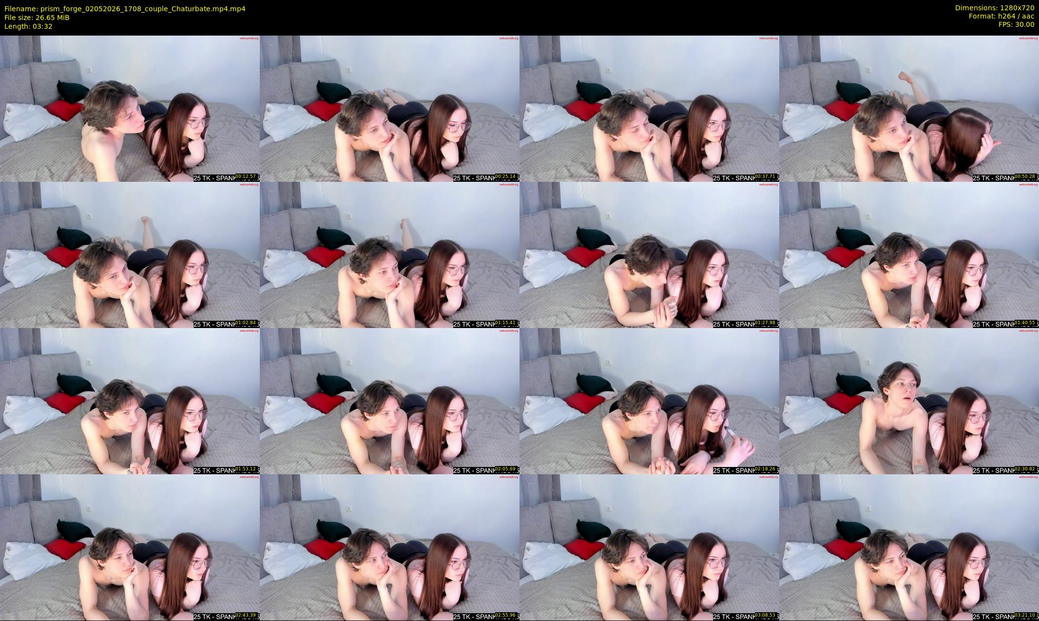 prism_forge — 4 minute Chaturbate couple cam show recording, 720p, May 2, 2026