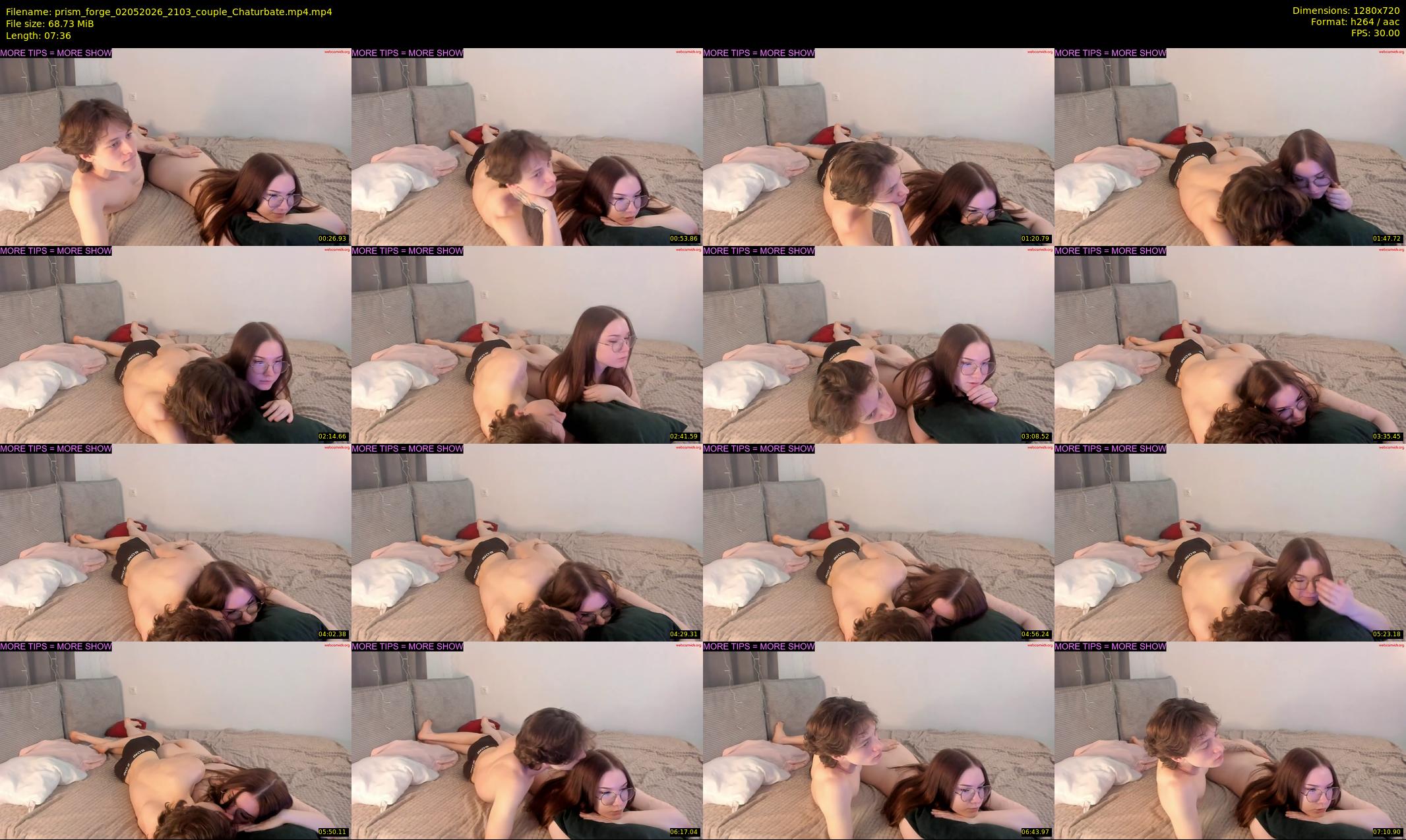 prism_forge — 8 minute Chaturbate couple cam show recording, 720p, May 2, 2026