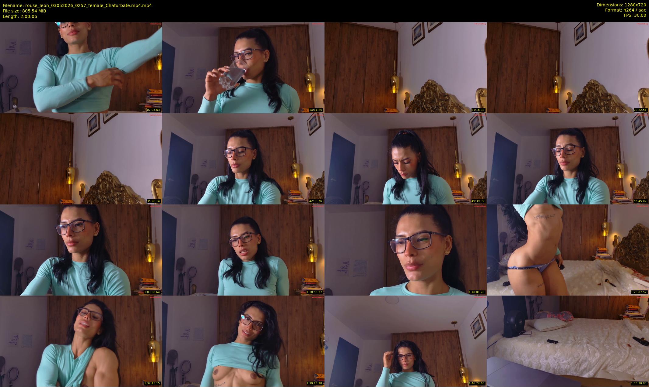 rouse_leon — 121 minute Chaturbate female cam show recording, 720p, May 3, 2026