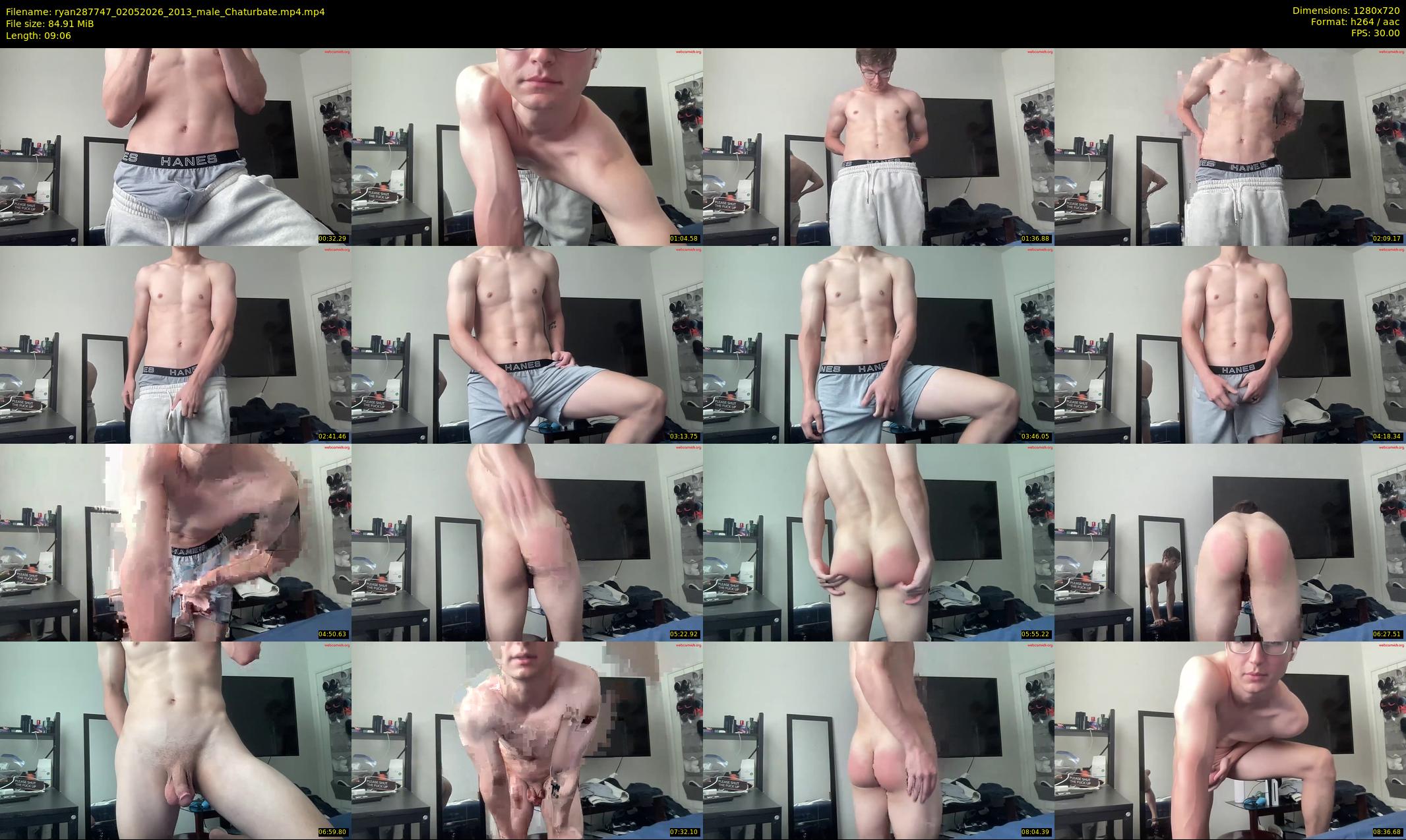 ryan287747 — 10 minute Chaturbate male cam show recording, 720p, May 2, 2026