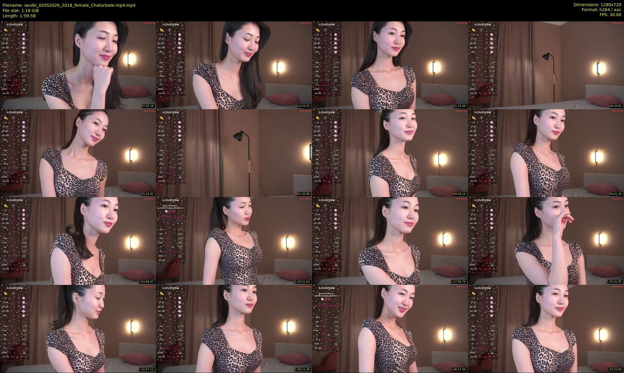 seulbi — 120 minute Chaturbate female cam show recording, 720p, May 2, 2026