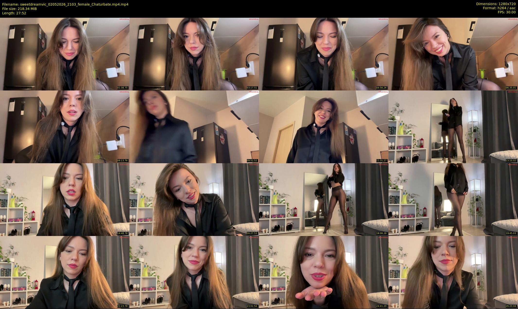 sweetdreamvic — 28 minute Chaturbate female cam show recording, 720p, May 2, 2026