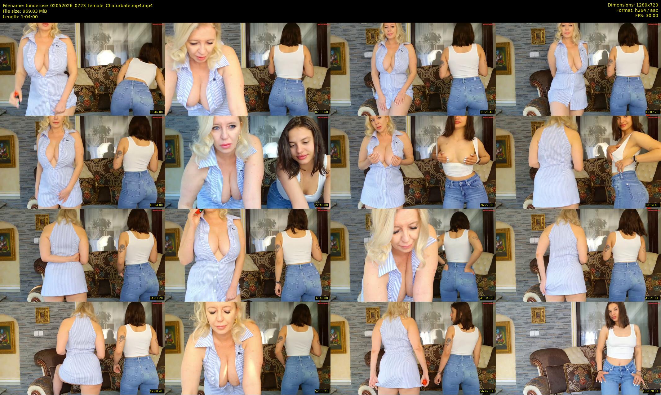 tunderose — 64 minute Chaturbate female cam show recording, 720p, May 2, 2026