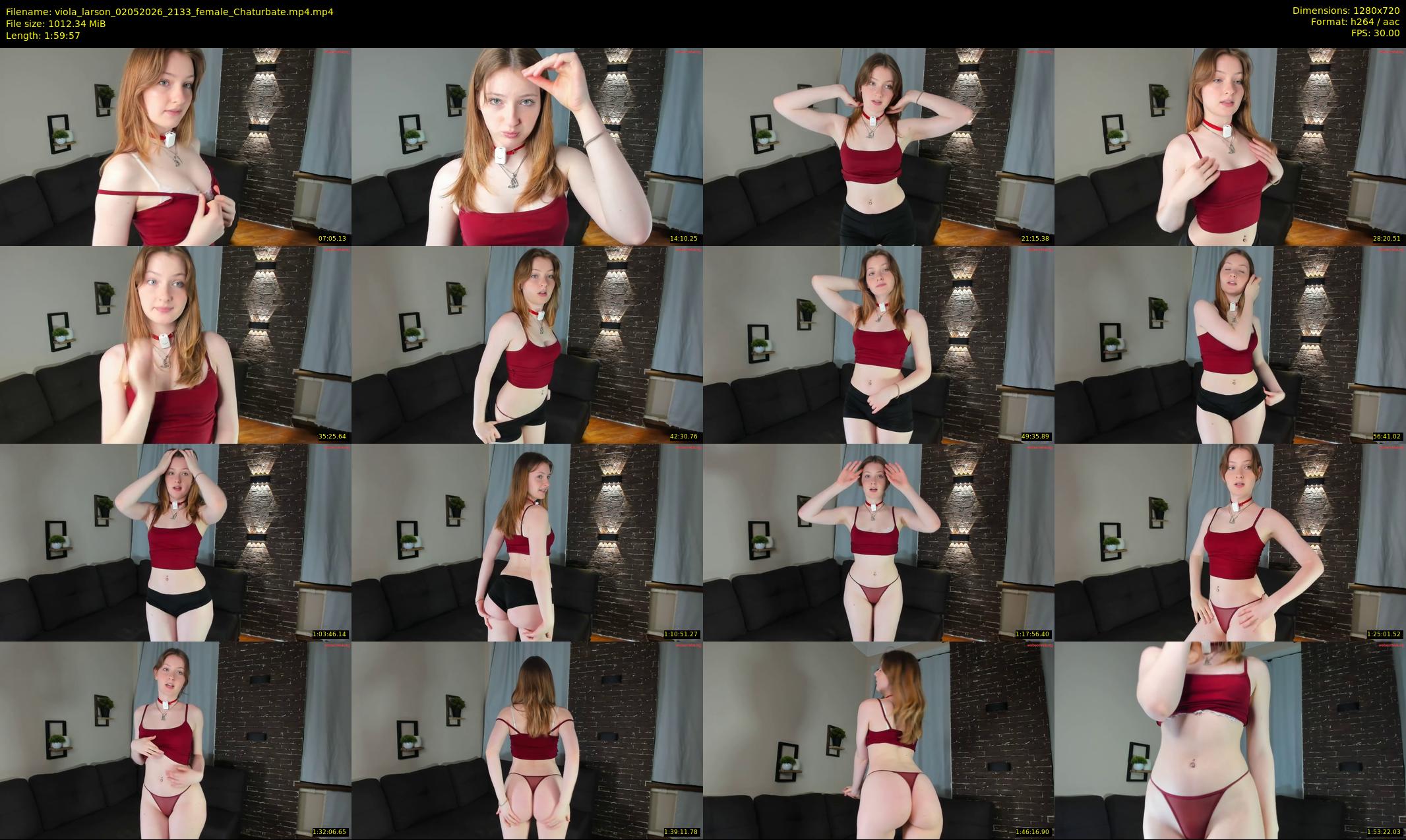 viola_larson — 120 minute Chaturbate female cam show recording, 720p, May 2, 2026