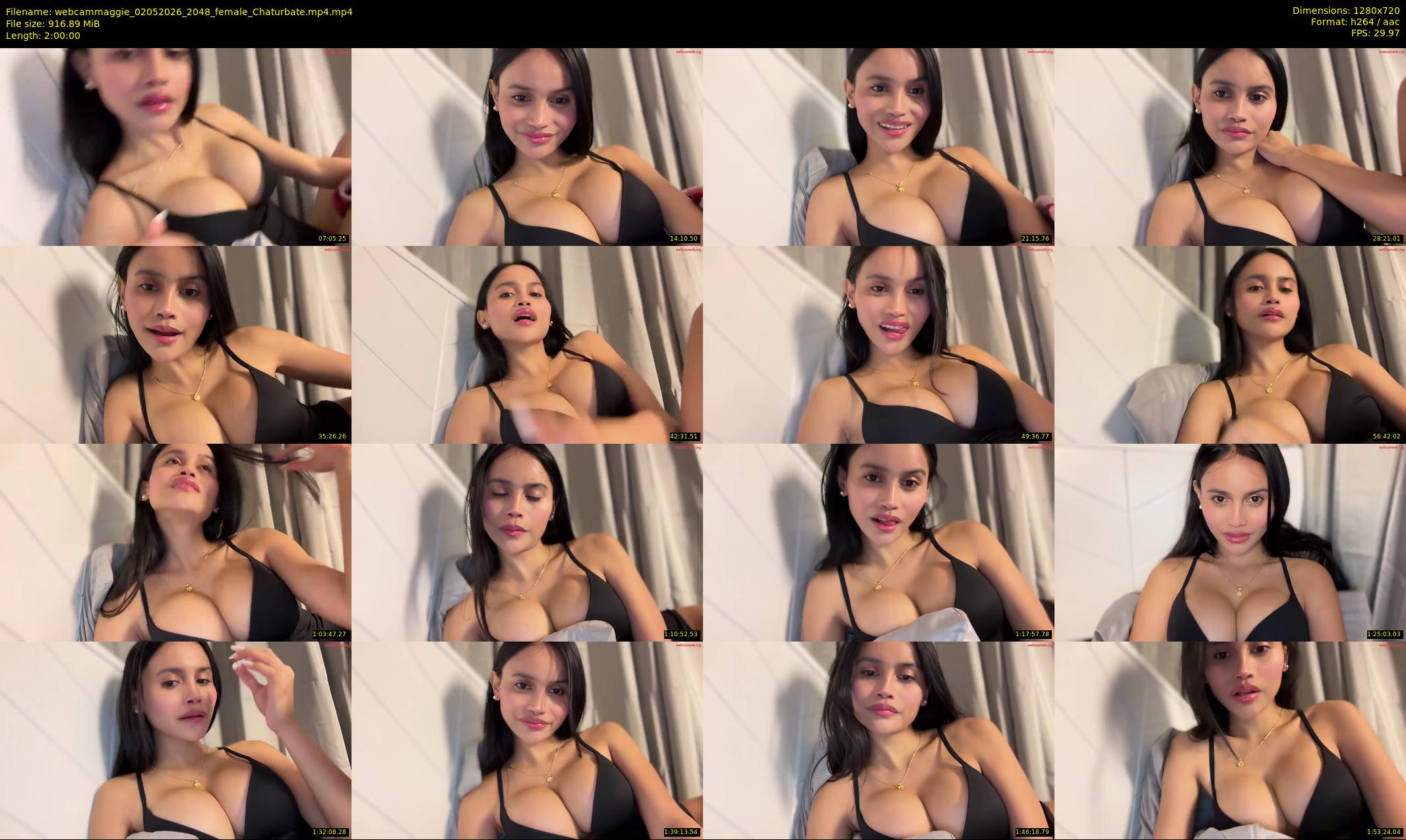 webcammaggie — 120 minute Chaturbate female cam show recording, 720p, May 2, 2026