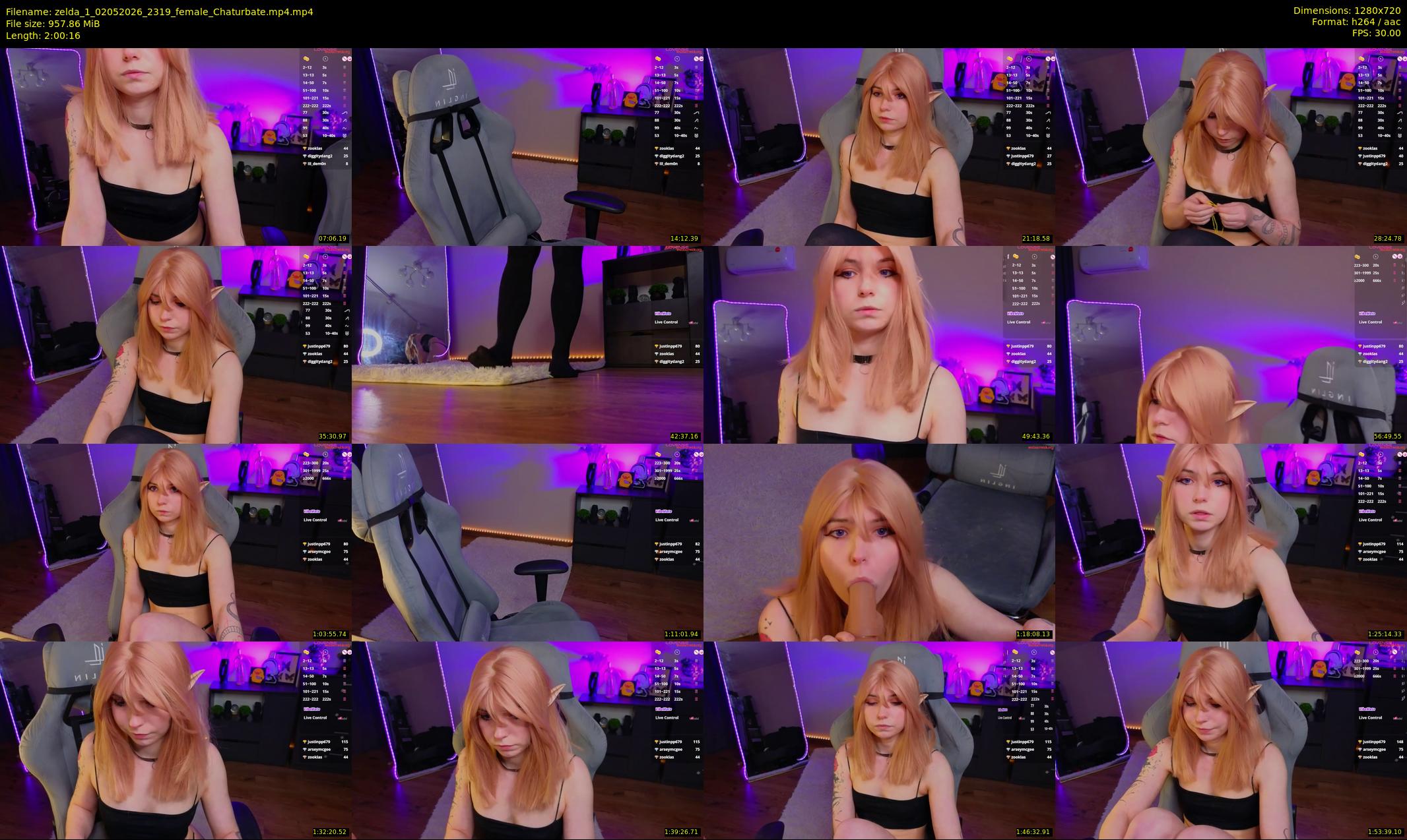 zelda_1 — 121 minute Chaturbate female cam show recording, 720p, May 2, 2026