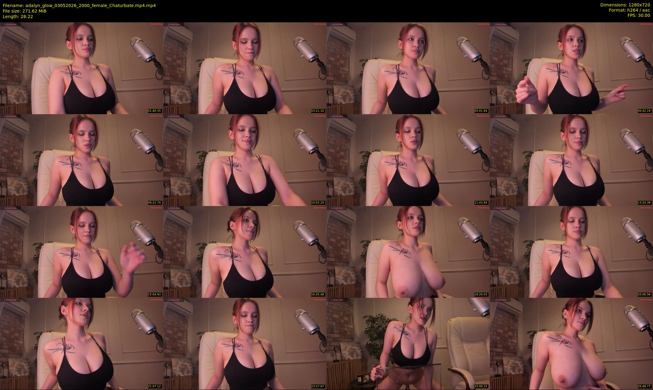 adalyn_glow — 29 minute Chaturbate female cam show recording, 720p, May 3, 2026