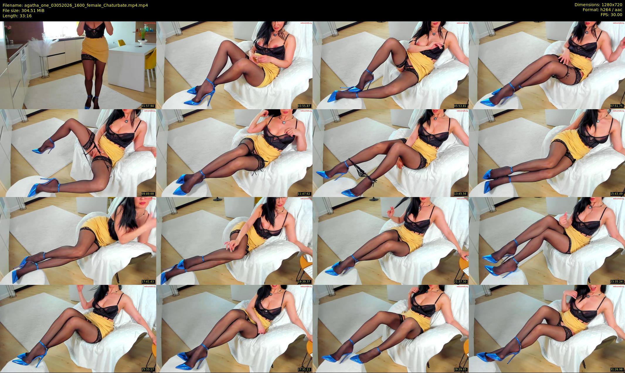 agatha_one — 34 minute Chaturbate female cam show recording, 720p, May 3, 2026