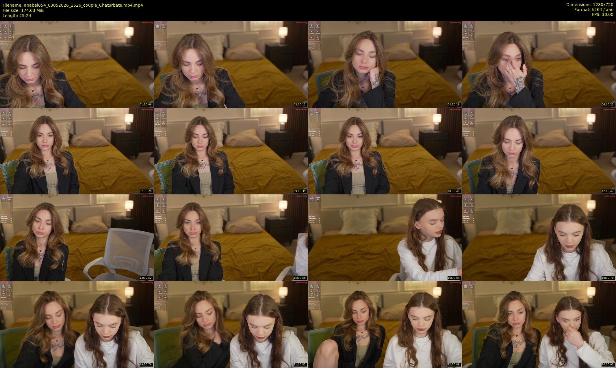 anabel054 — 26 minute Chaturbate female cam show recording, 720p, May 3, 2026