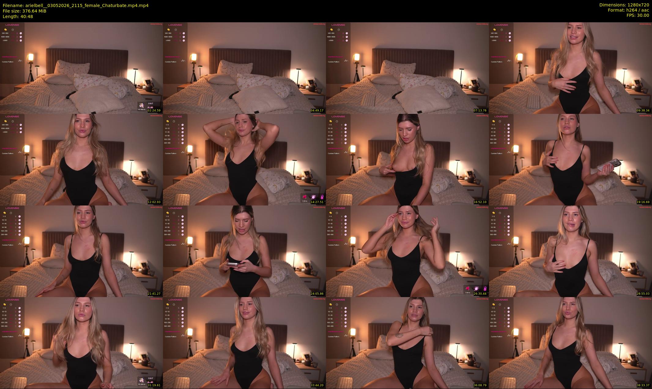 arielbell_ — 41 minute Chaturbate female cam show recording, 720p, May 3, 2026