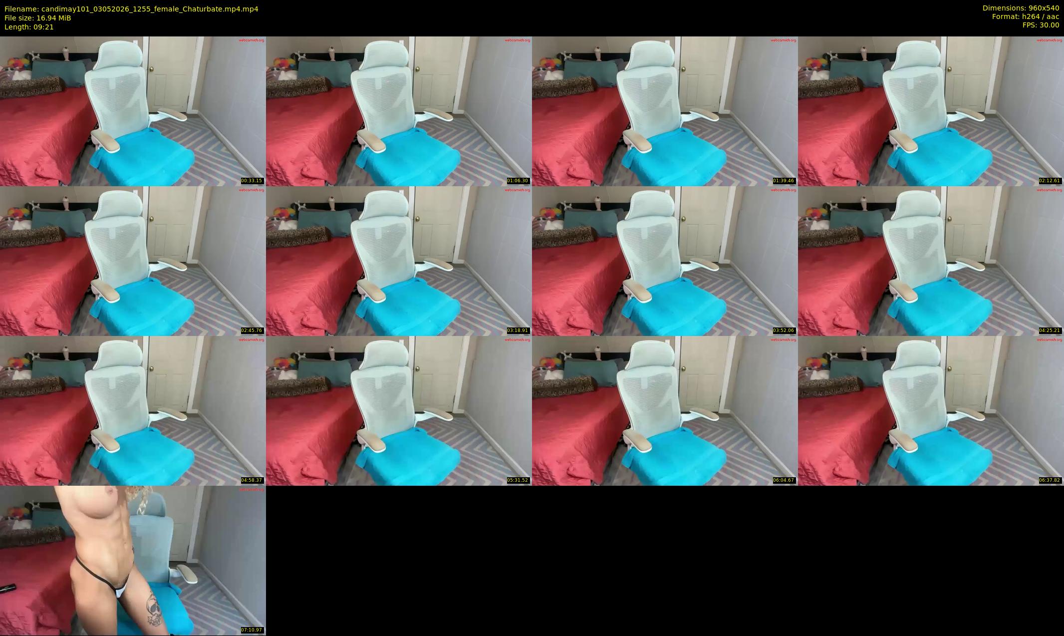 candimay101 — 10 minute Chaturbate female cam show recording, 480p, May 3, 2026