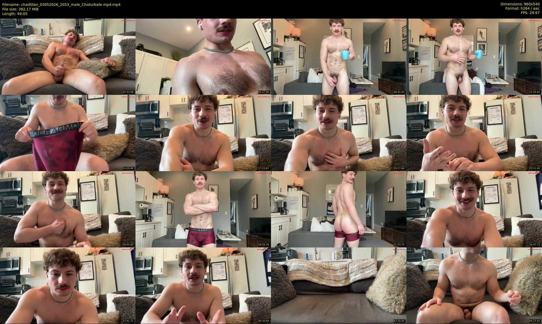 chadtitan — 50 minute Chaturbate male cam show recording, 480p, May 3, 2026