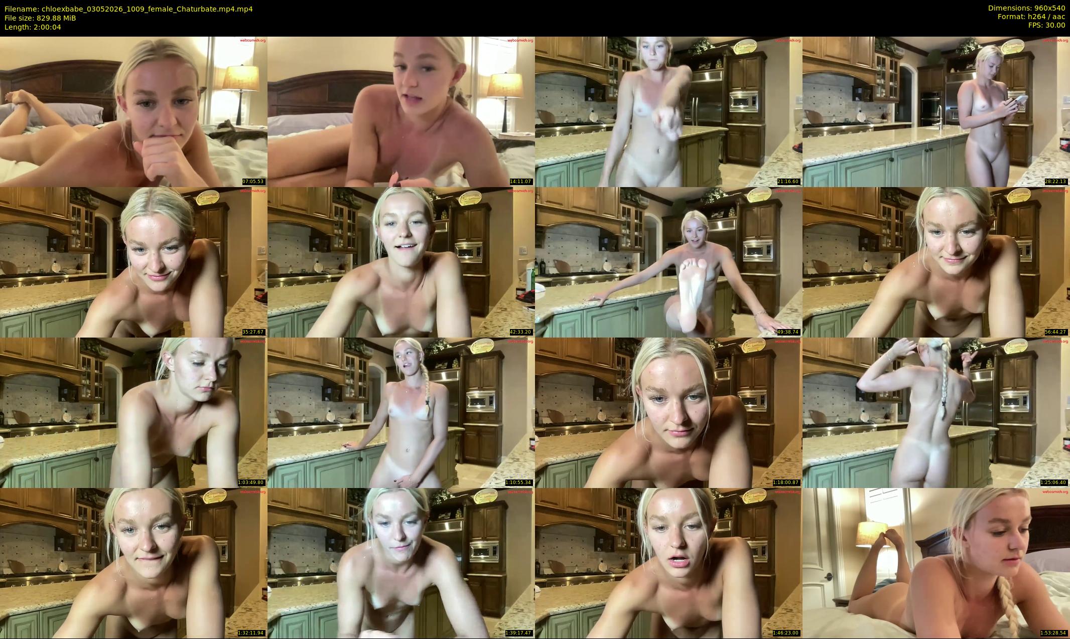 chloexbabe — 121 minute Chaturbate female cam show recording, 480p, May 3, 2026