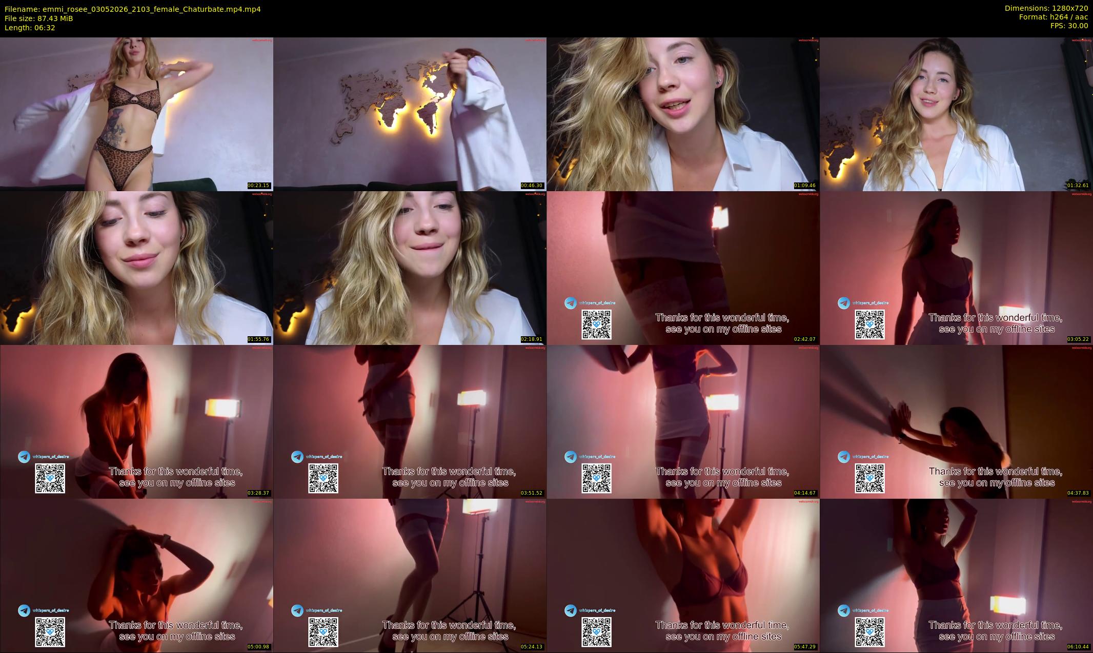 emmi_rosee — 7 minute Chaturbate female cam show recording, 720p, May 3, 2026