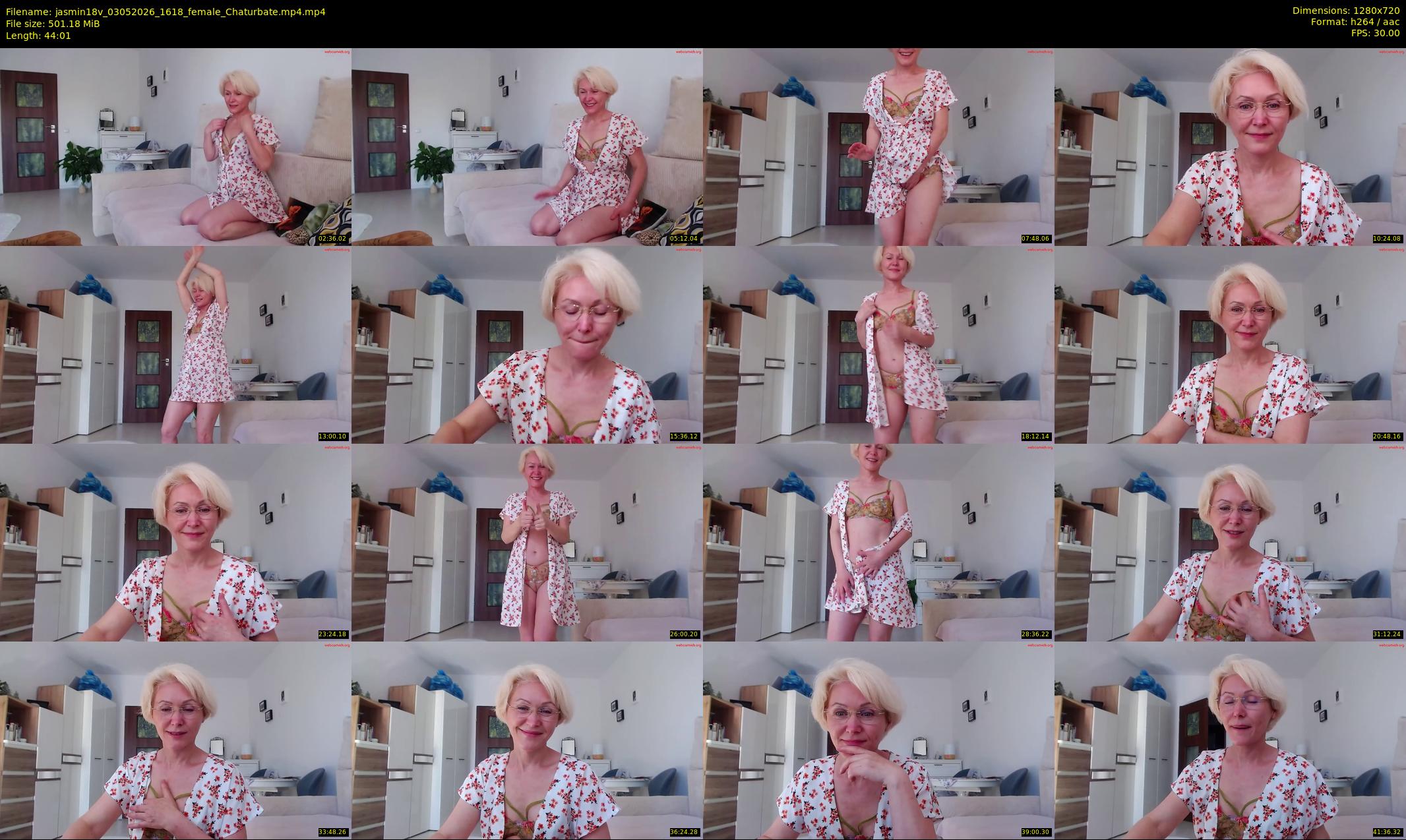 jasmin18v — 45 minute Chaturbate female cam show recording, 720p, May 3, 2026