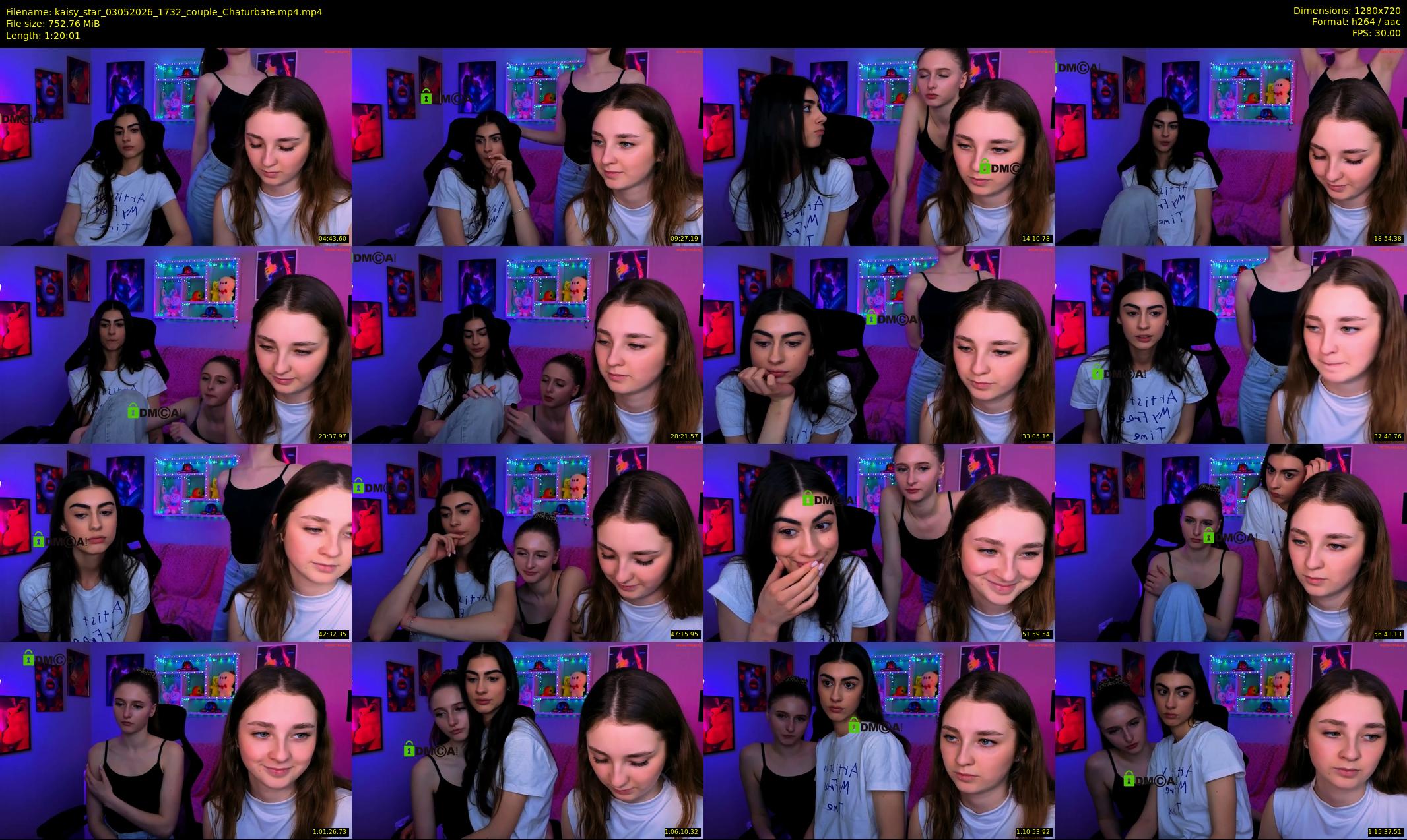 kaisy_star — 81 minute Chaturbate female cam show recording, 720p, May 3, 2026
