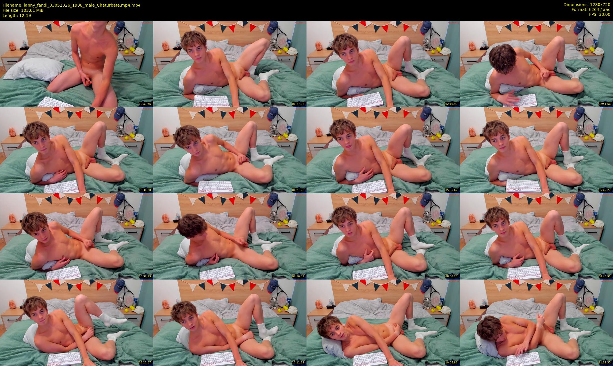 lanny_fandi — 13 minute Chaturbate male cam show recording, 720p, May 3, 2026