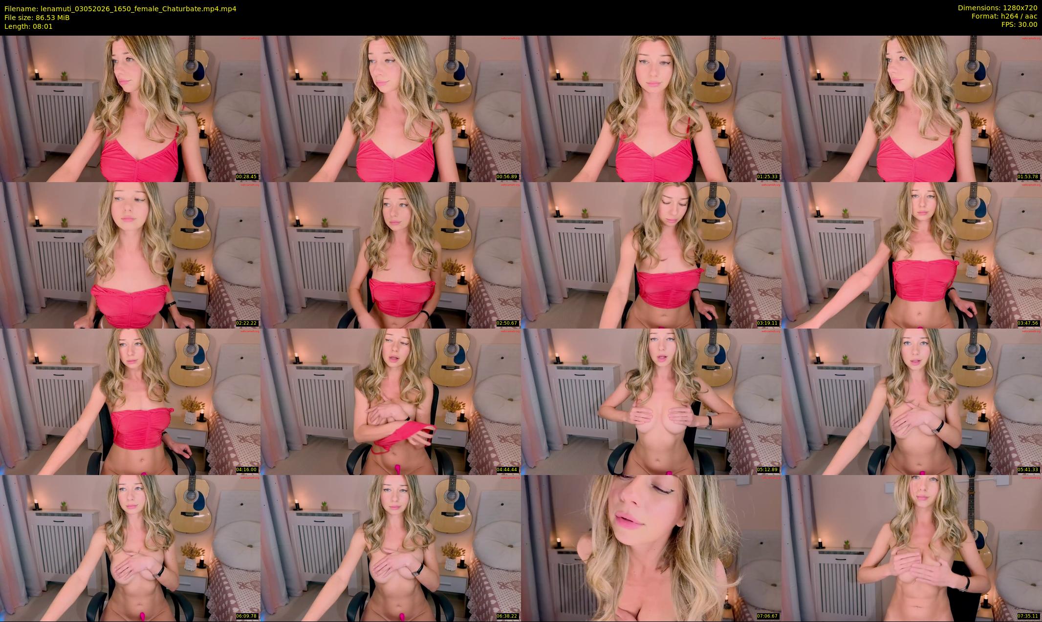 lenamuti — 9 minute Chaturbate female cam show recording, 720p, May 3, 2026