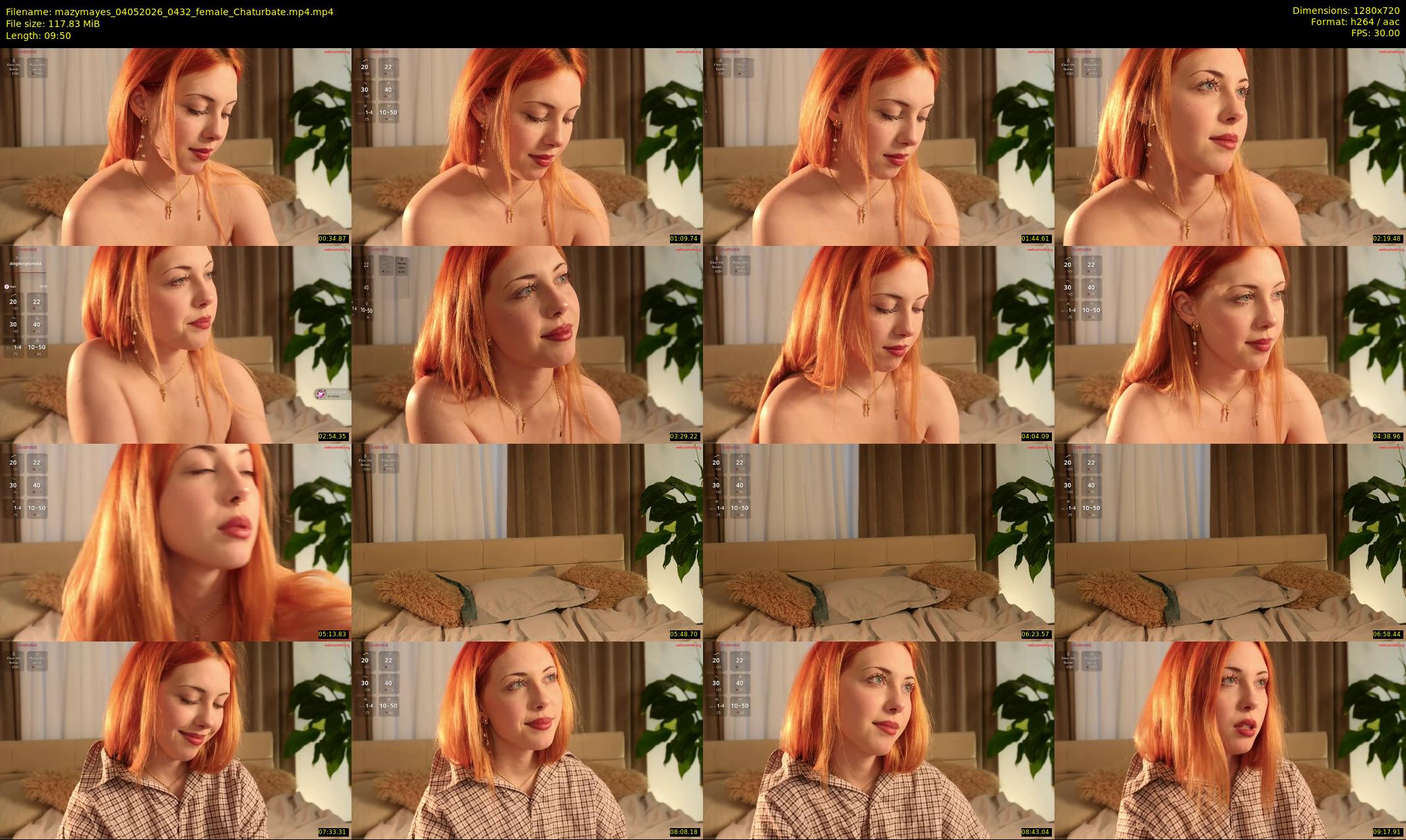 mazymayes — 10 minute Chaturbate female cam show recording, 720p, May 4, 2026