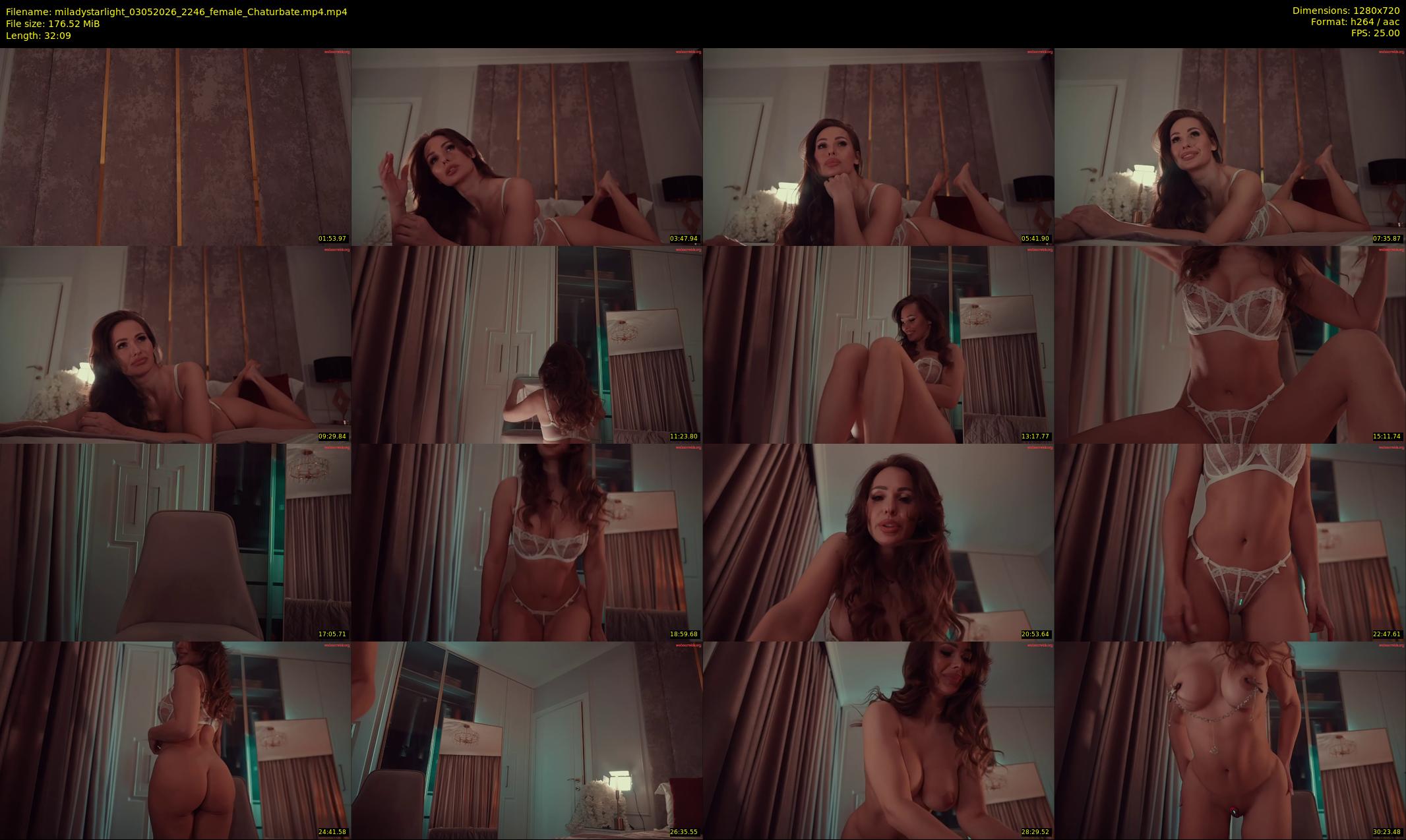 miladystarlight — 33 minute Chaturbate female cam show recording, 720p, May 3, 2026