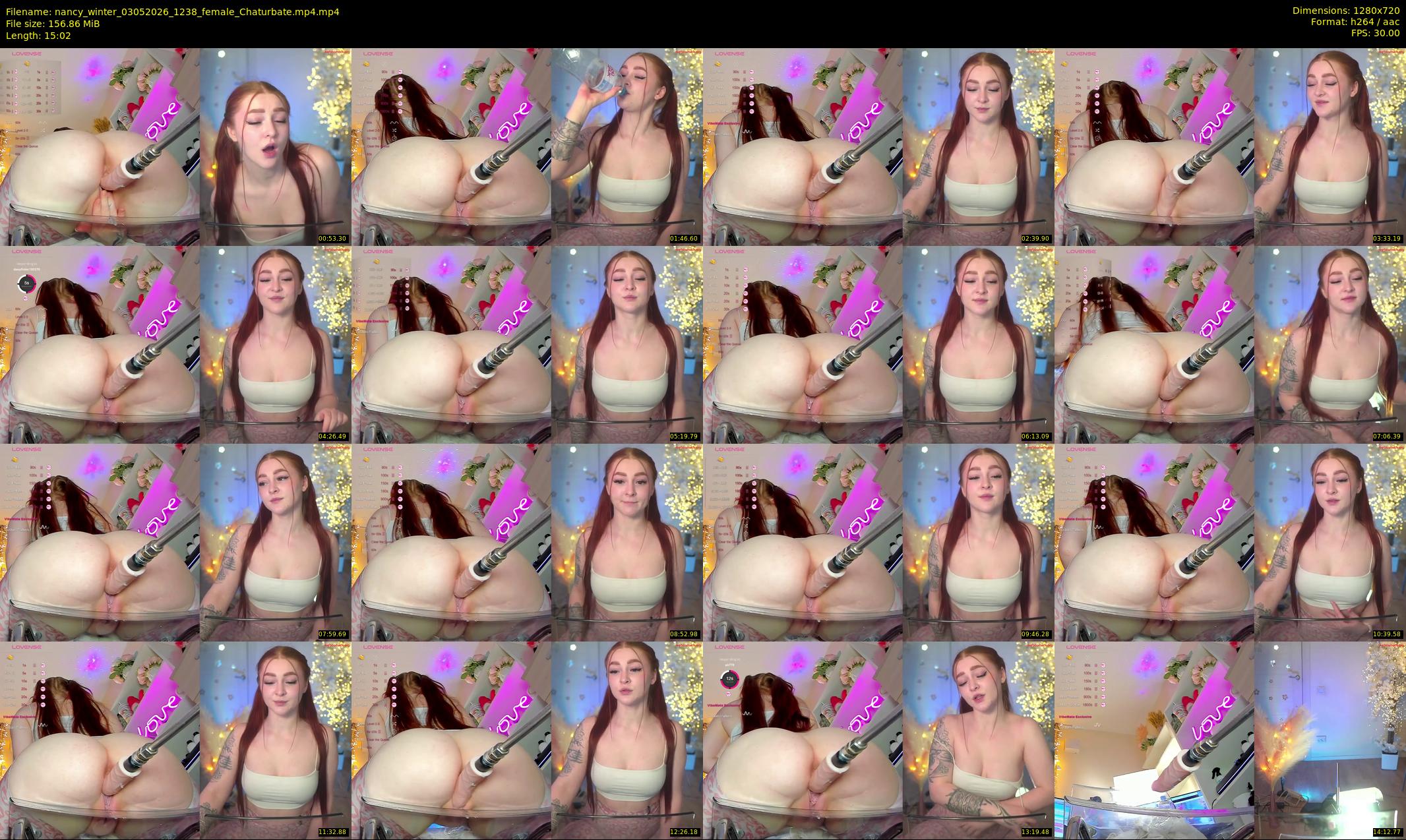 nancy_winter — 16 minute Chaturbate female cam show recording, 720p, May 3, 2026