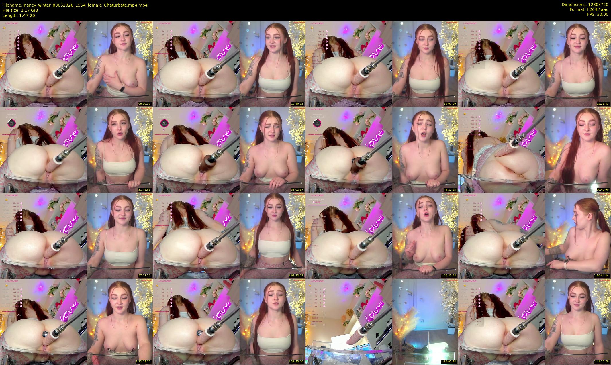 nancy_winter — 108 minute Chaturbate female cam show recording, 720p, May 3, 2026