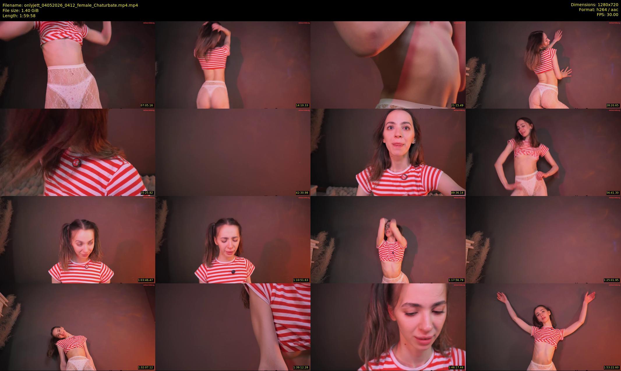 onlyjett — 120 minute Chaturbate female cam show recording, 720p, May 4, 2026