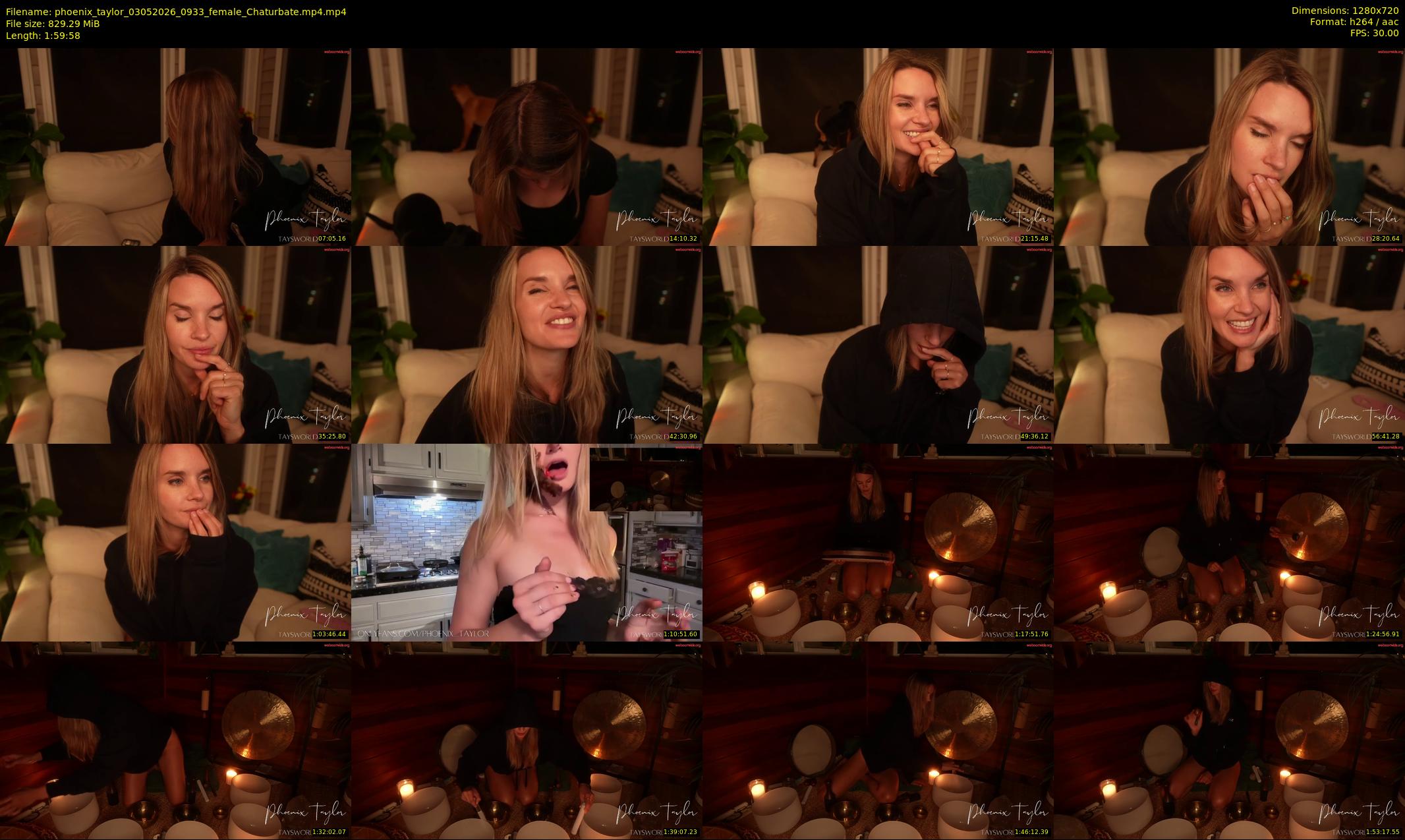 phoenix_taylor — 120 minute Chaturbate female cam show recording, 720p, May 3, 2026
