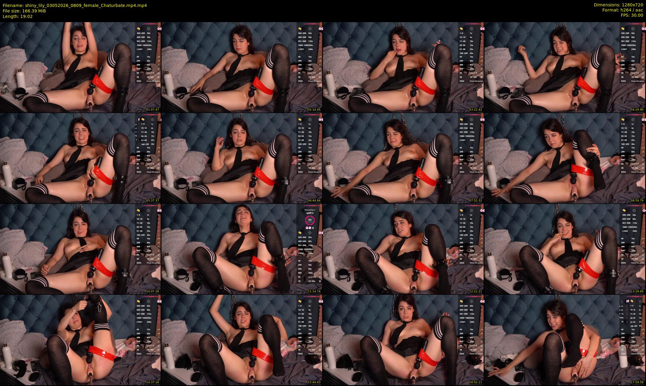 shiny_lily — 20 minute Chaturbate female cam show recording, 720p, May 3, 2026