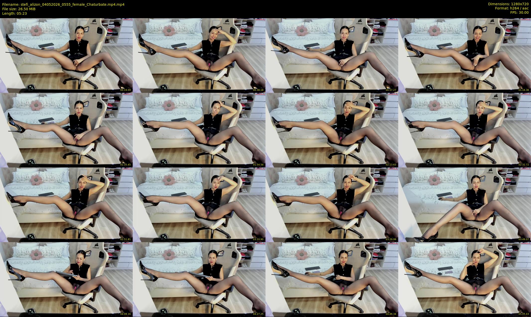 stefi_alizon — 6 minute Chaturbate female cam show recording, 720p, May 4, 2026
