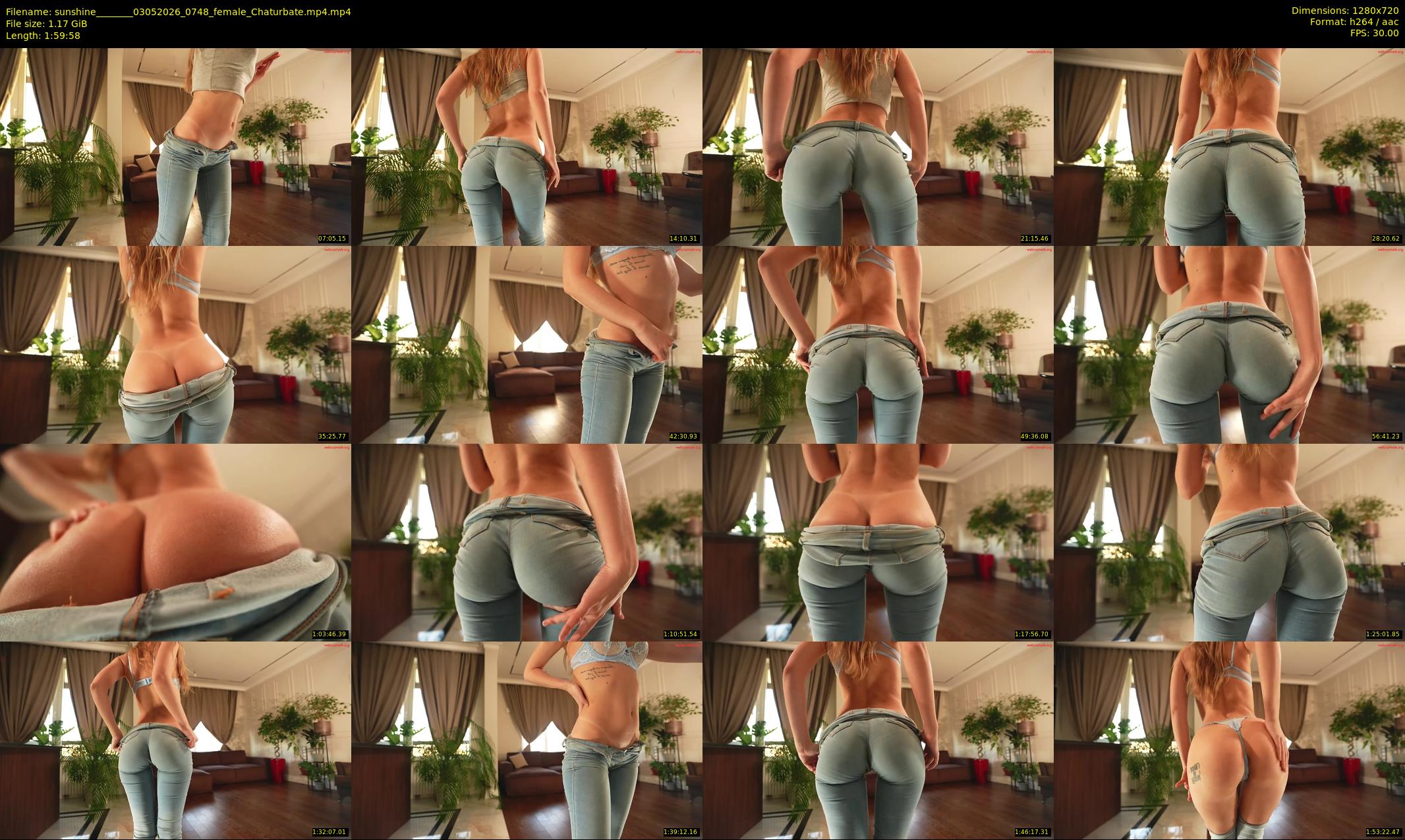 sunshine_______ — 120 minute Chaturbate female cam show recording, 720p, May 3, 2026