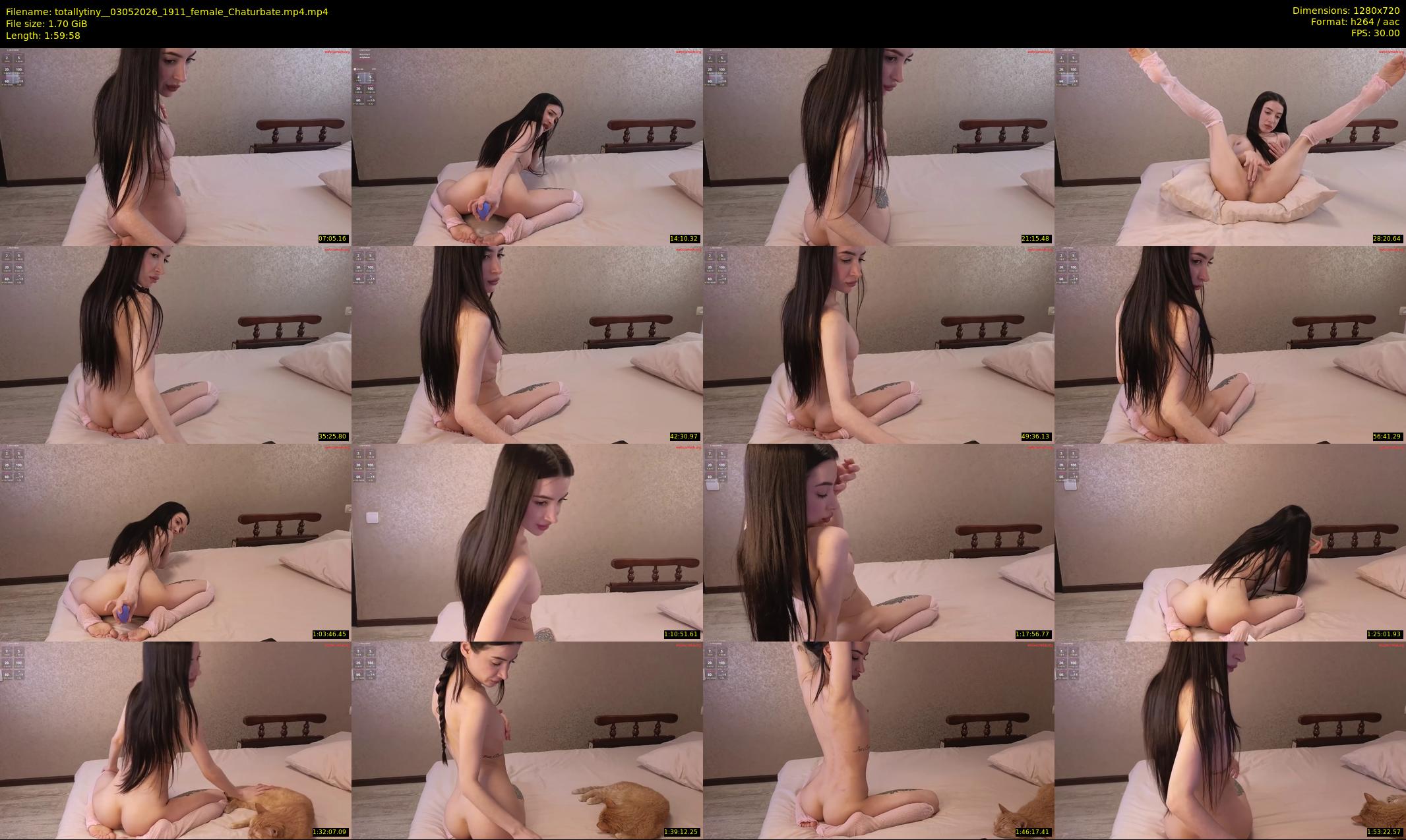 totallytiny_ — 120 minute Chaturbate female cam show recording, 720p, May 3, 2026